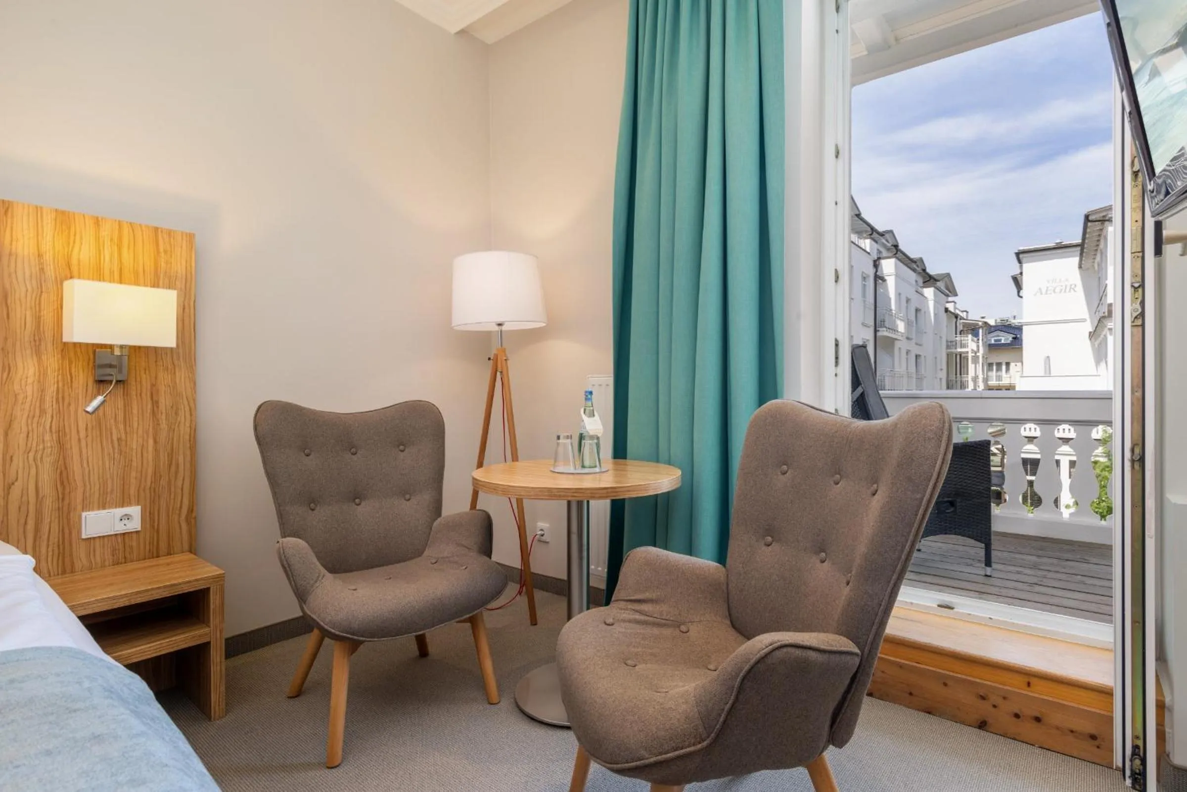 Balcony/Terrace in Strandhotel zur Promenade