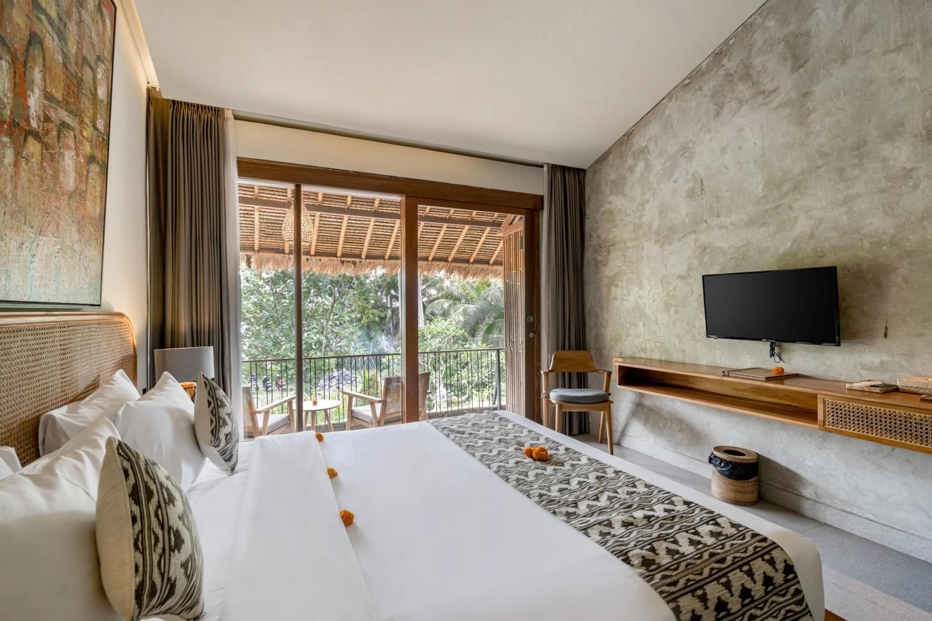 Bed in Kandarpa Ubud CHSE Certified