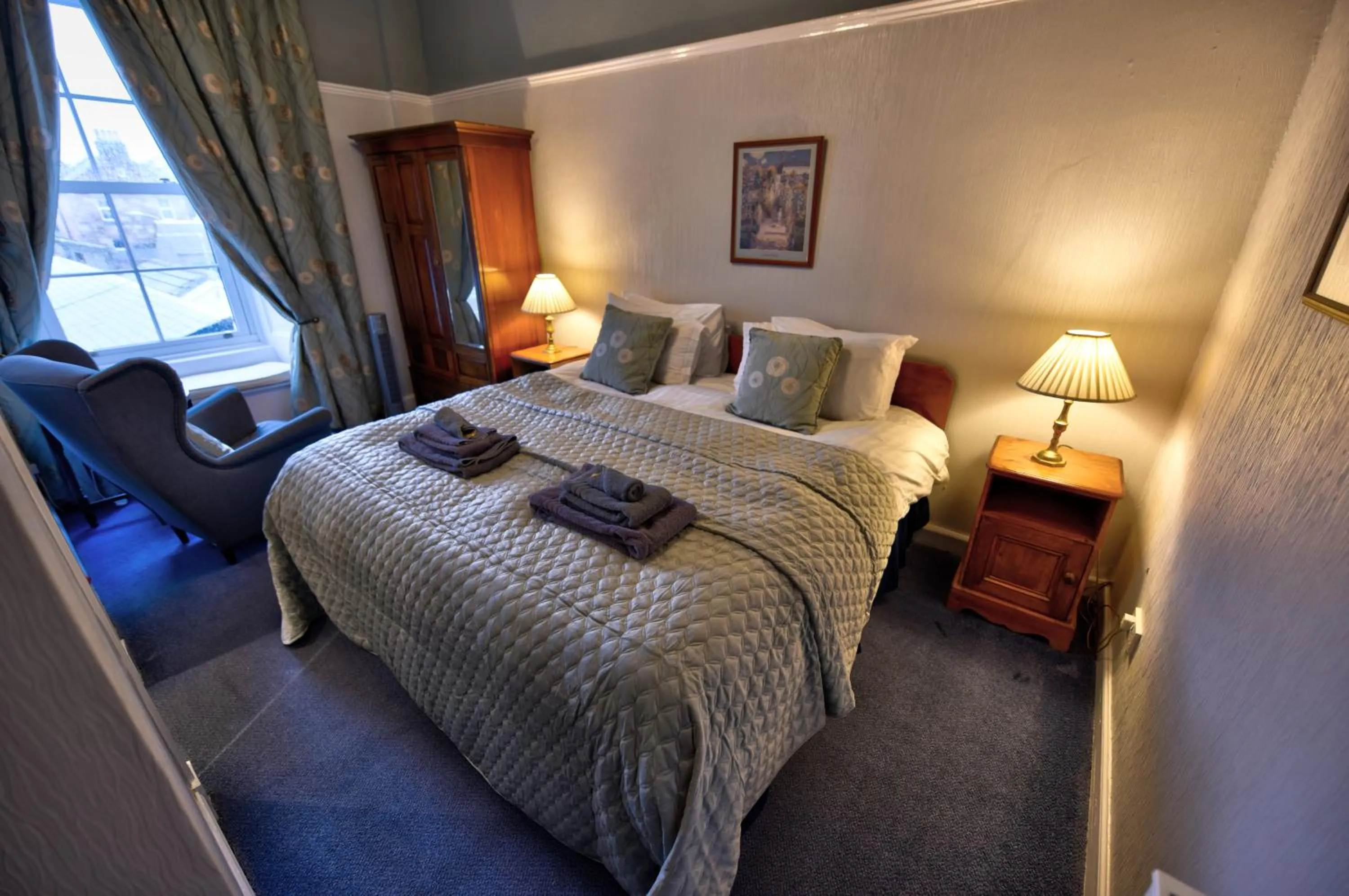 Bed in Burnside Guest House