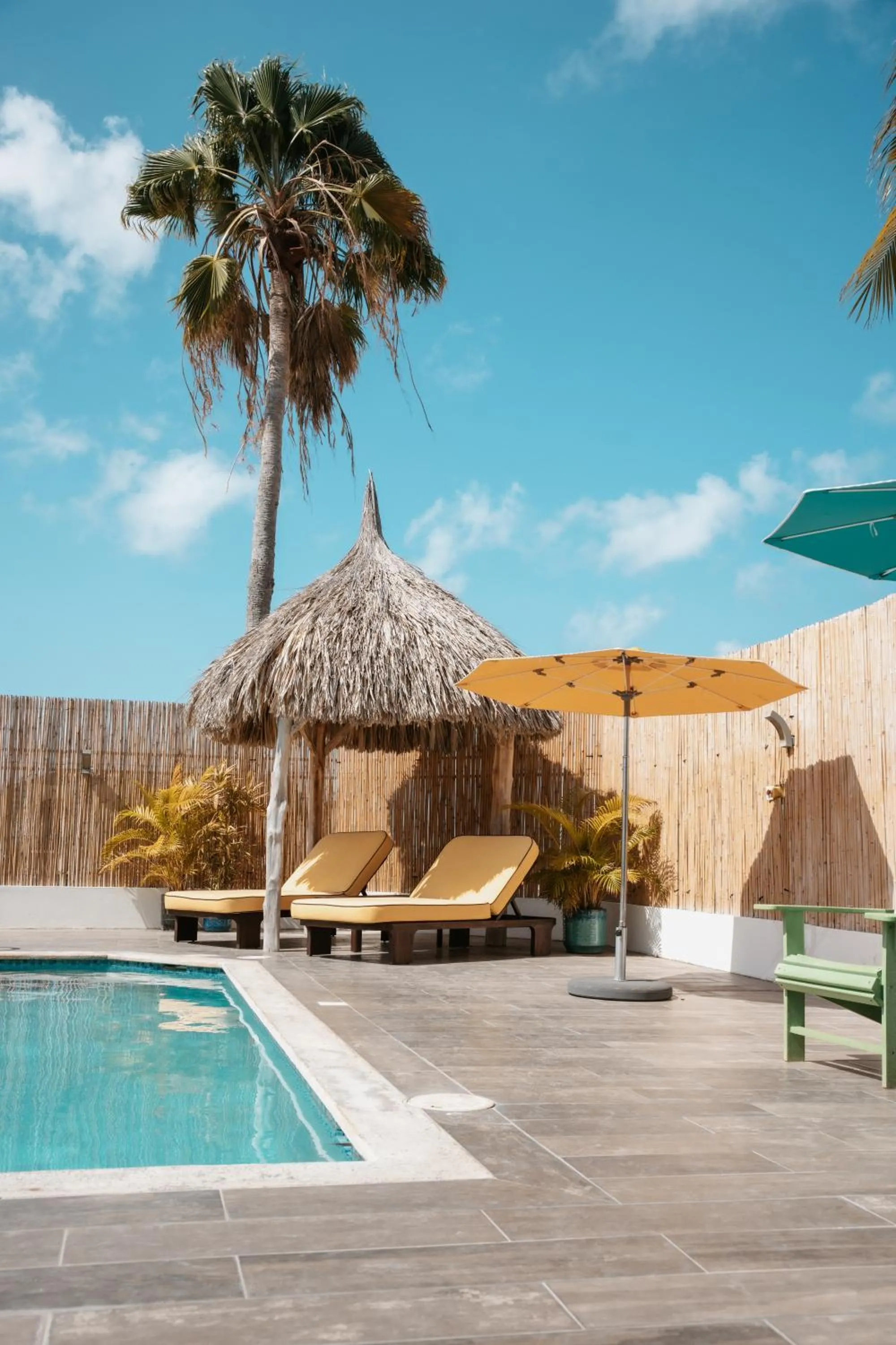 Swimming pool in Bon Bini Resort Curacao