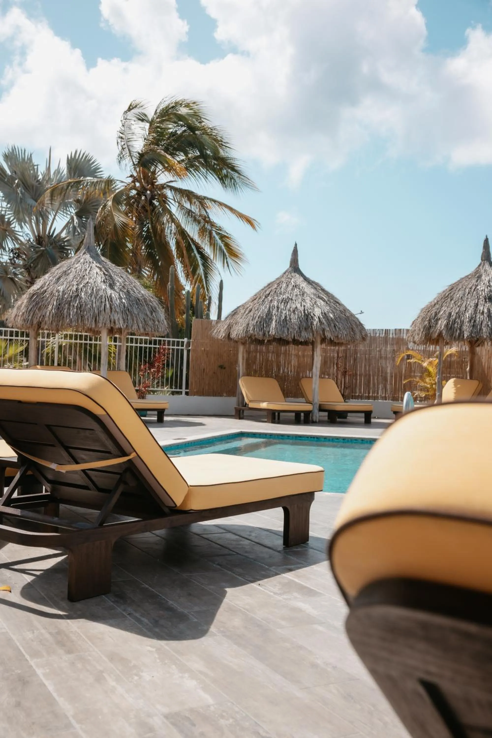 Swimming pool in Bon Bini Resort Curacao