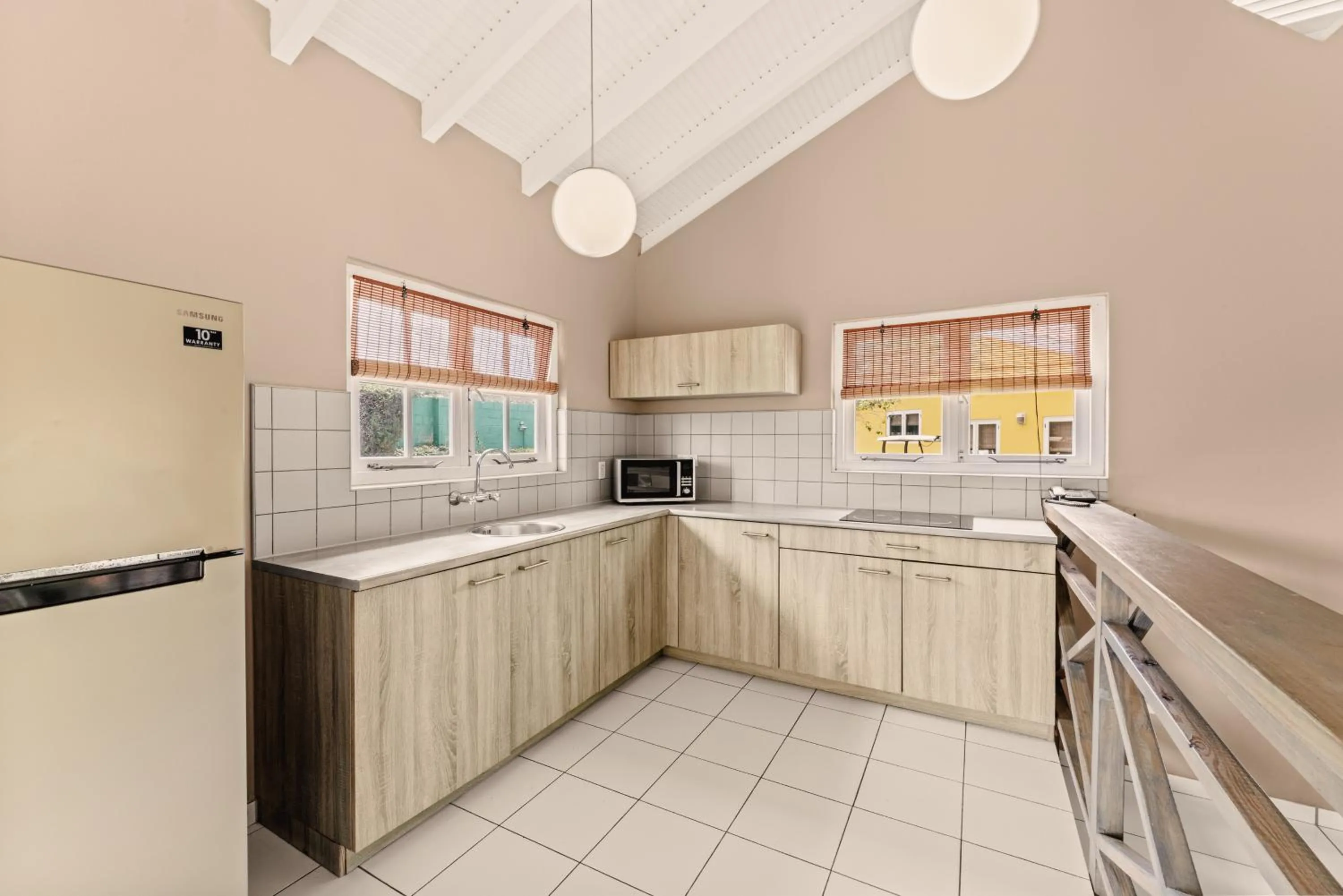 Kitchen or kitchenette in Bon Bini Resort Curacao