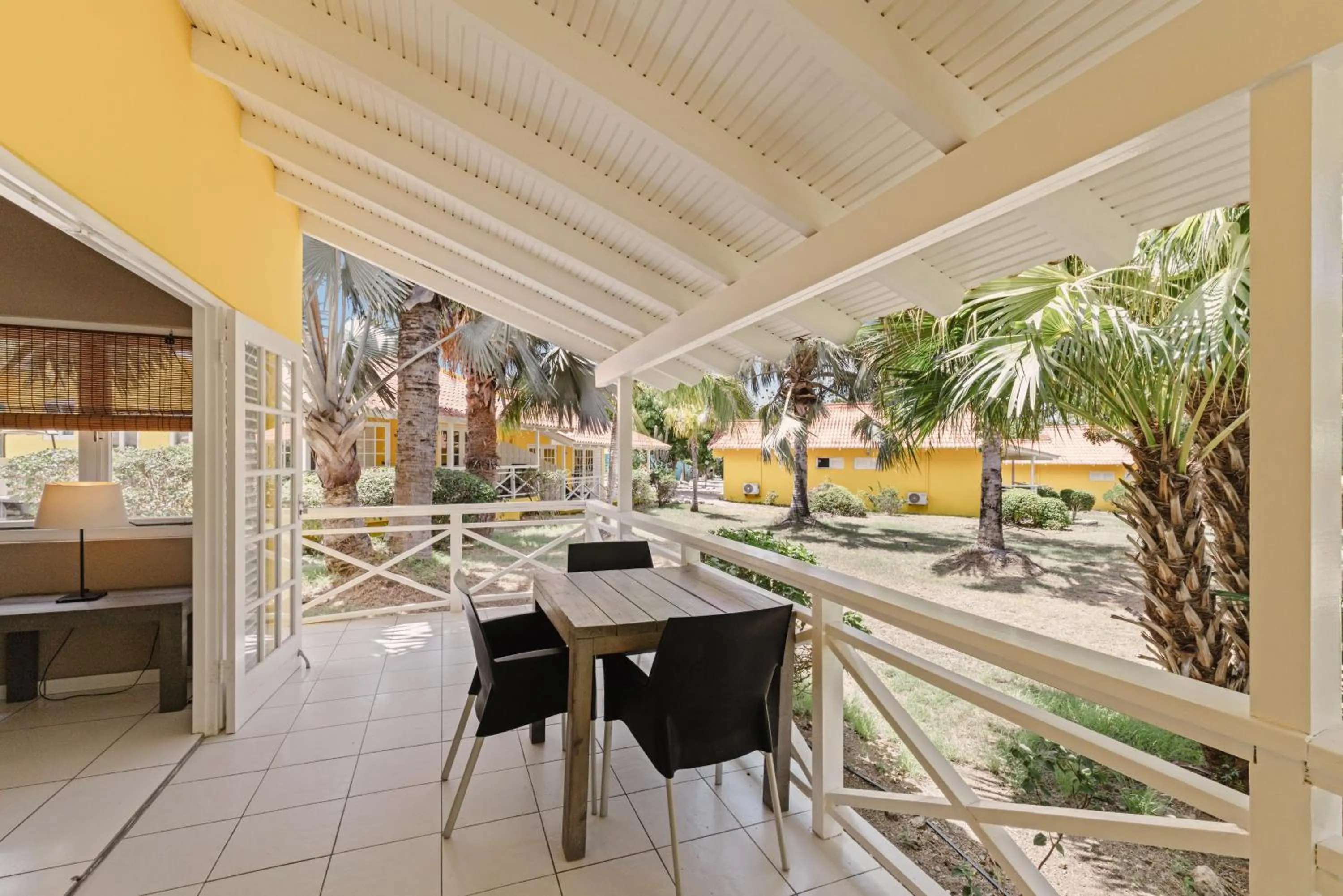 Patio in Bon Bini Resort Curacao