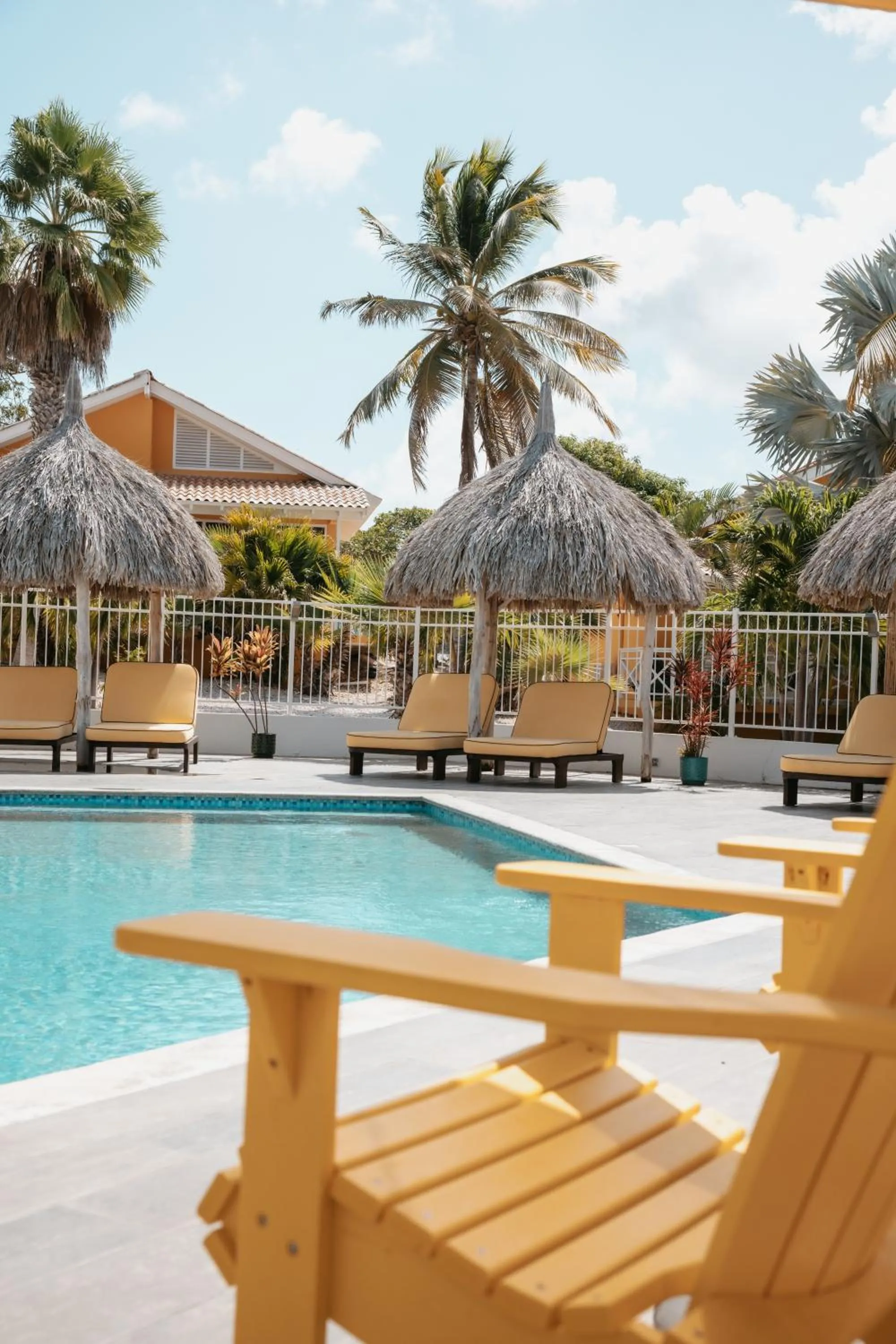 Swimming pool in Bon Bini Resort Curacao