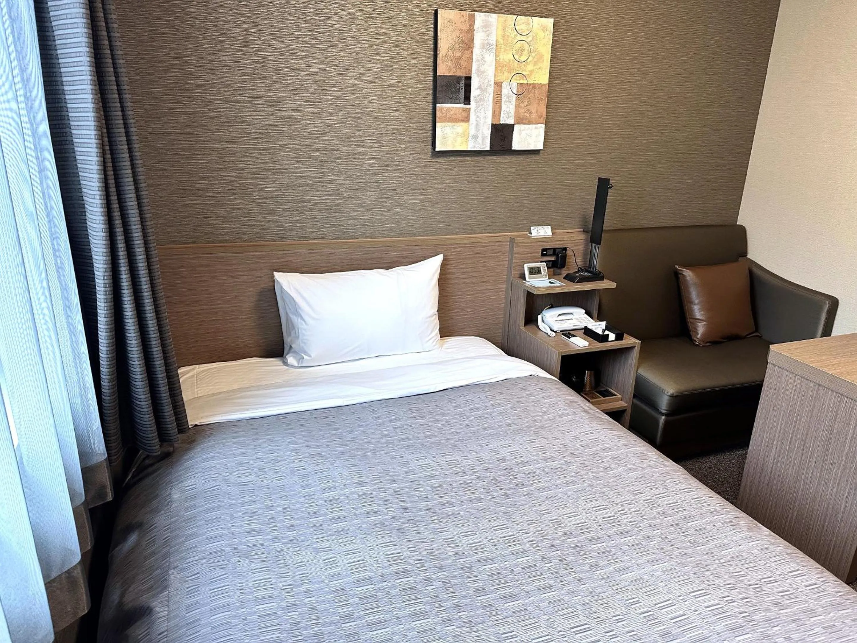 Photo of the whole room, Bed in Hotel Route-Inn Katori Sawara Ekimae