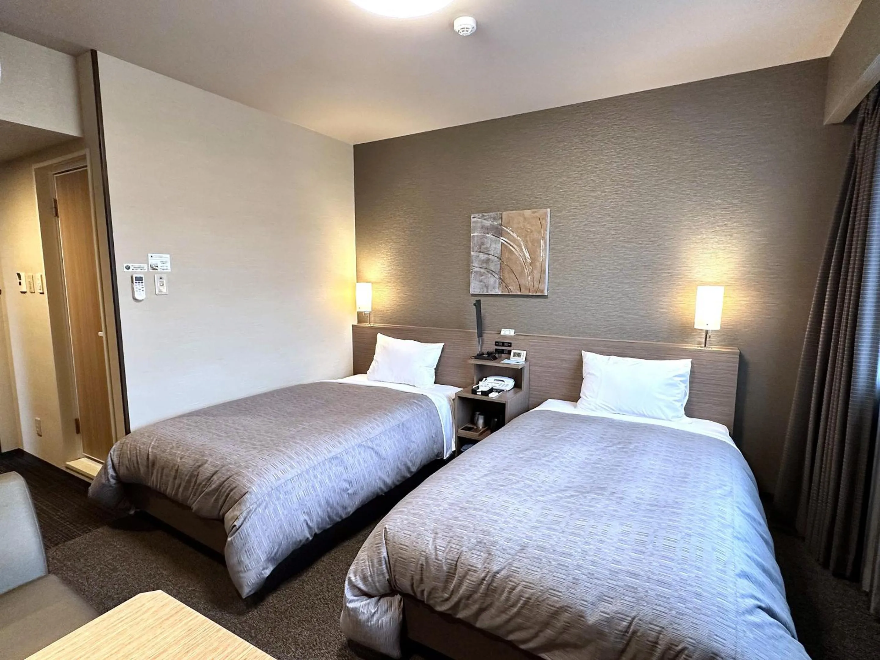 Photo of the whole room, Bed in Hotel Route-Inn Katori Sawara Ekimae