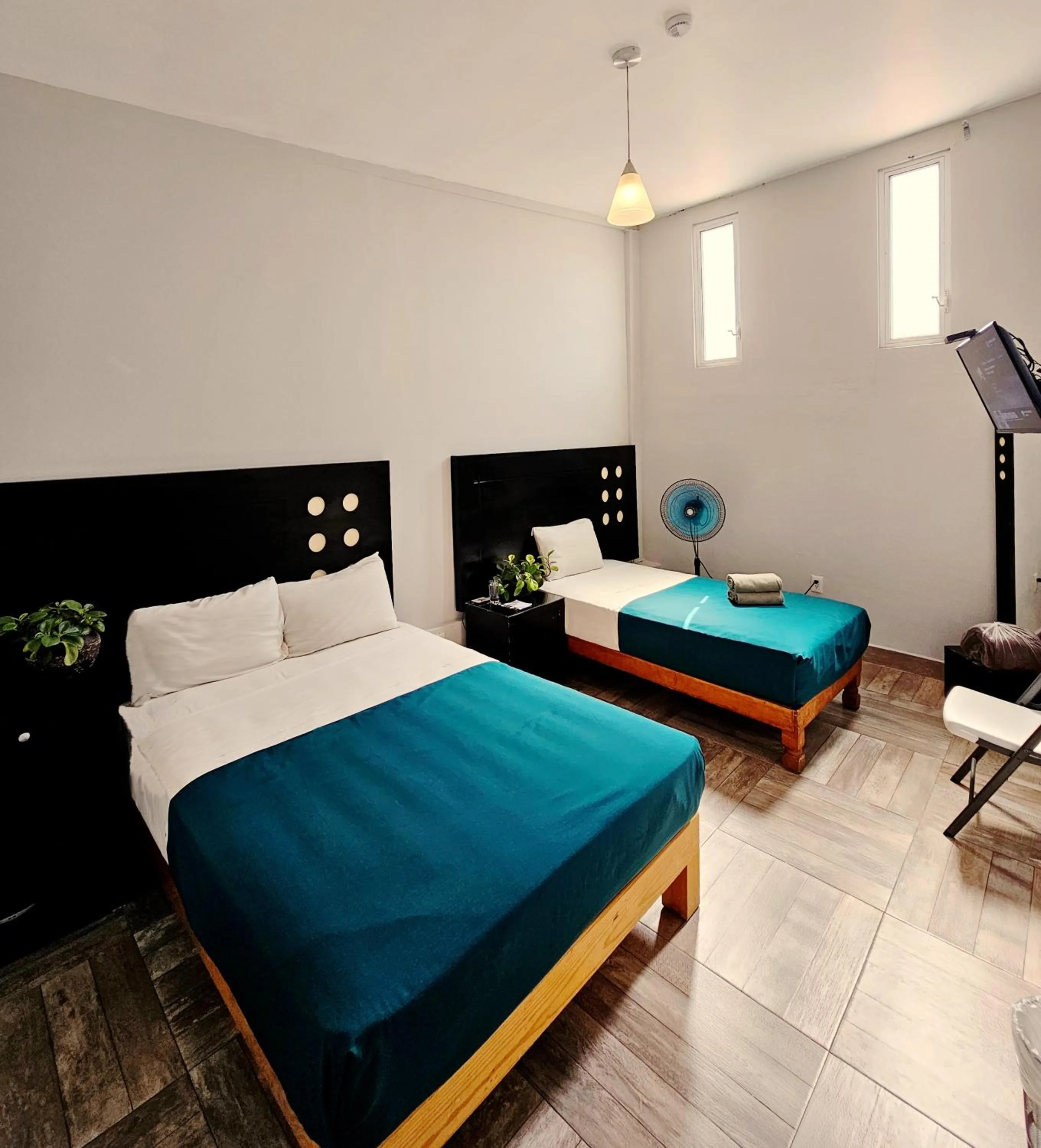 Bed in Hotel del Refugio