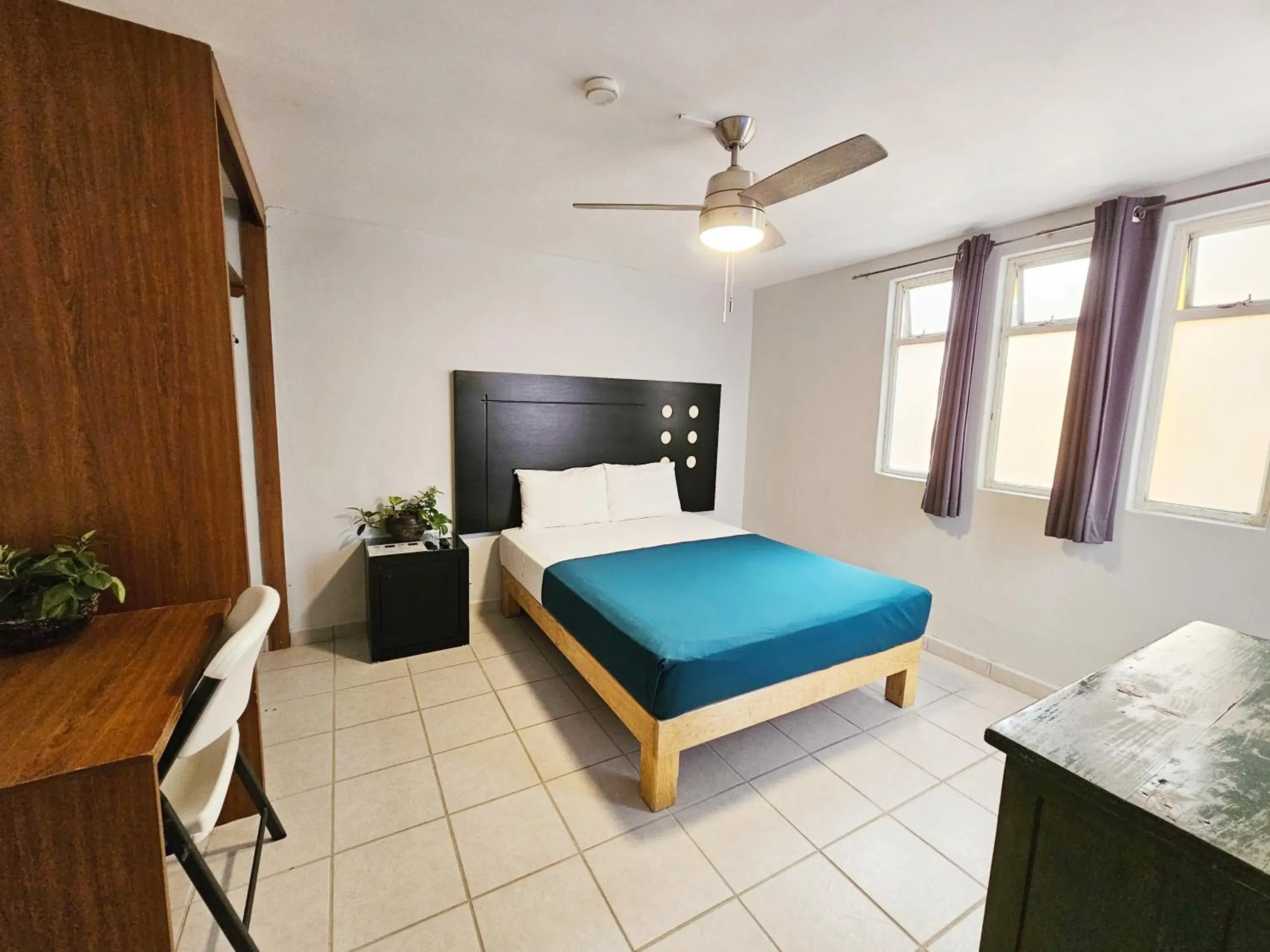 Bed in Hotel del Refugio Bed in Hotel del Refugio