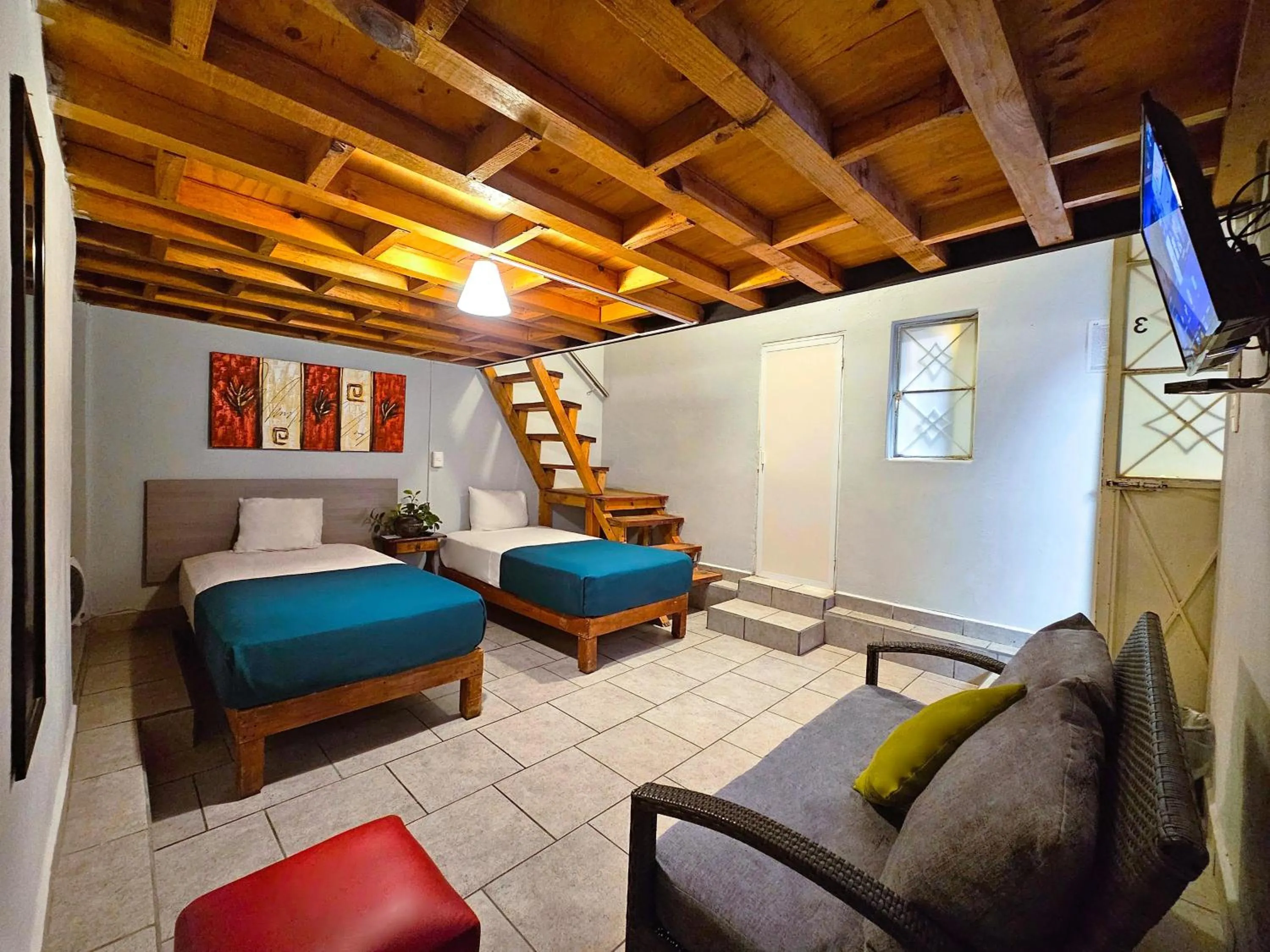 Bed in Hotel del Refugio