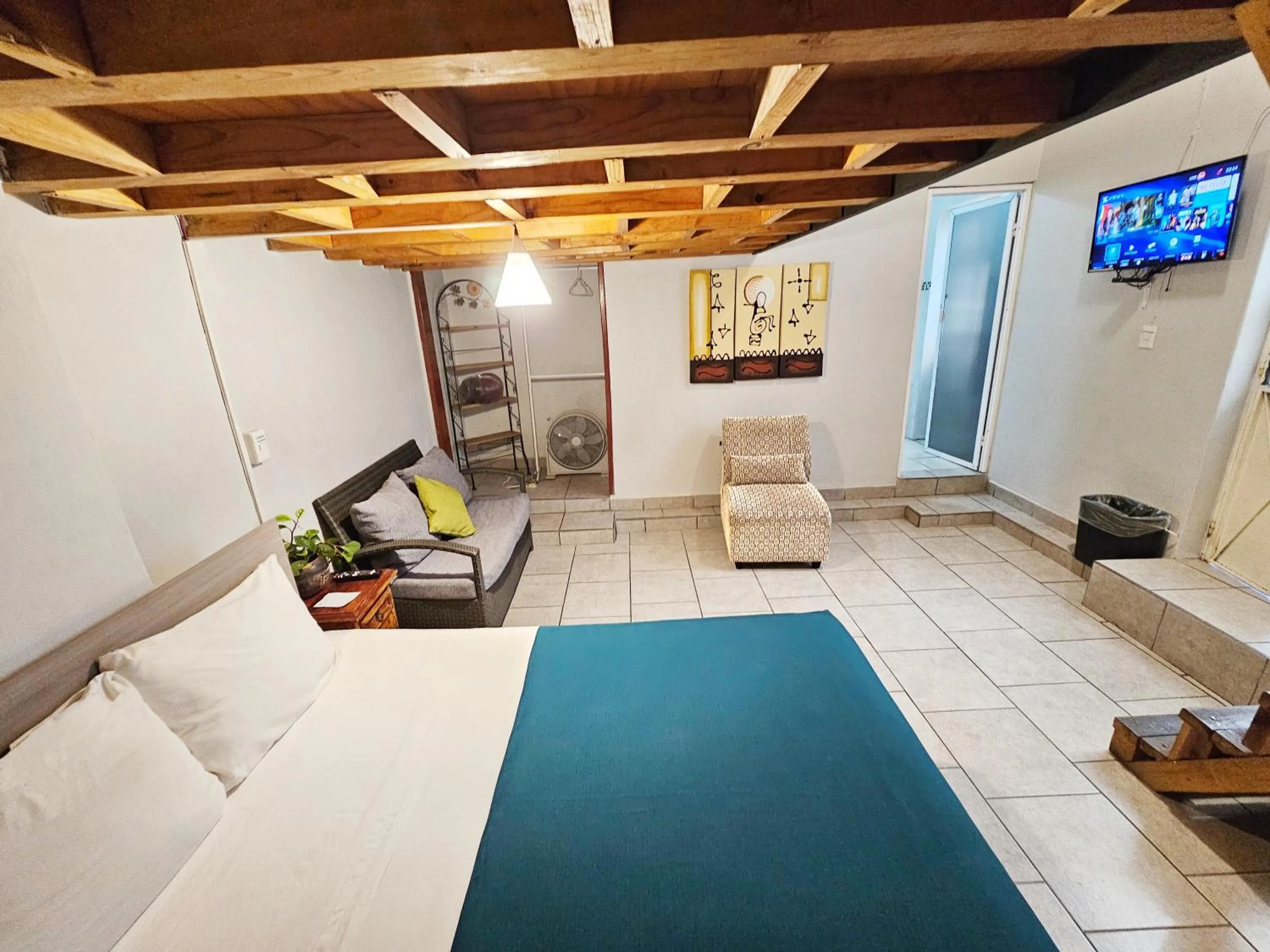 Bed in Hotel del Refugio