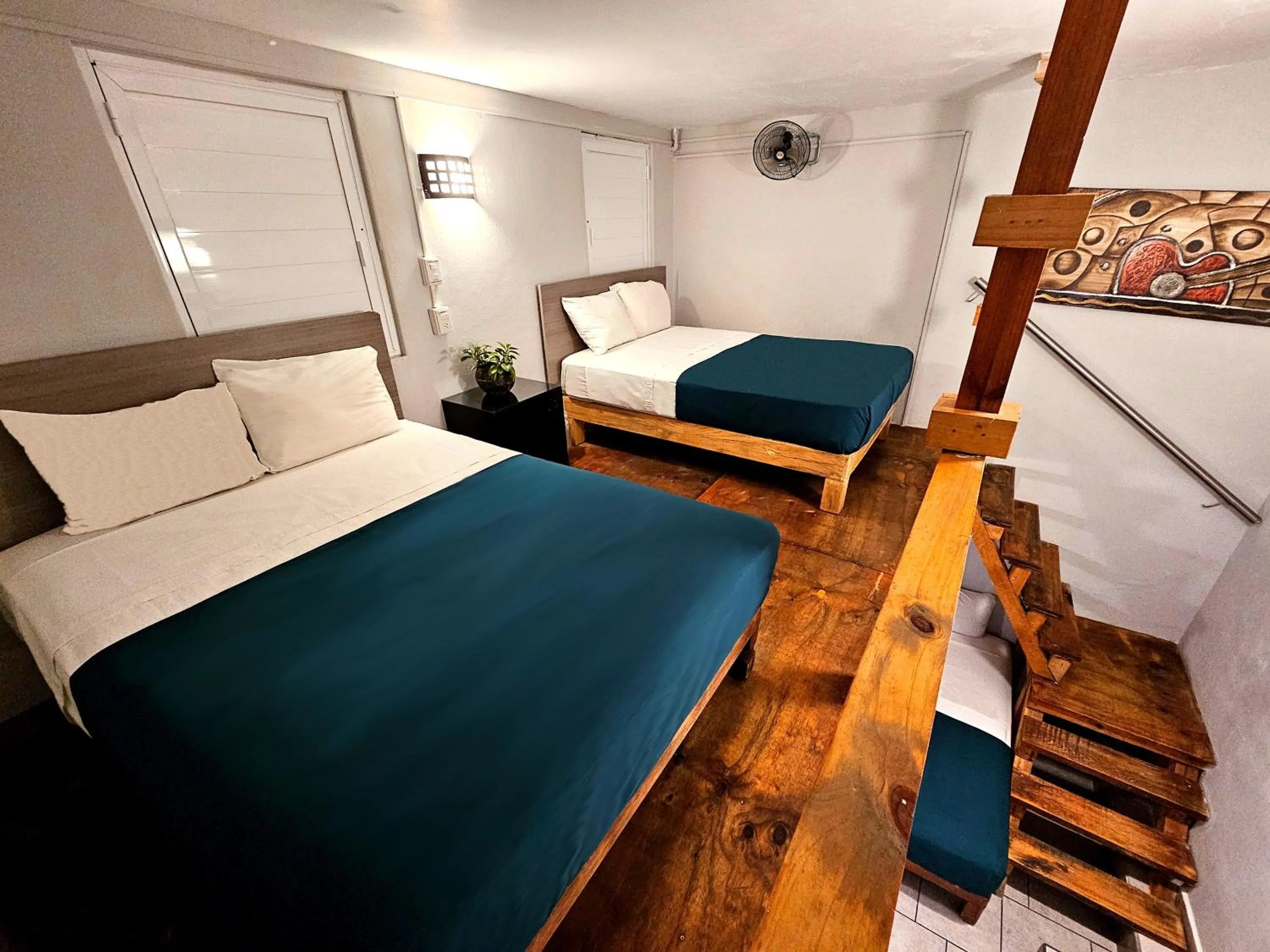 Bed in Hotel del Refugio