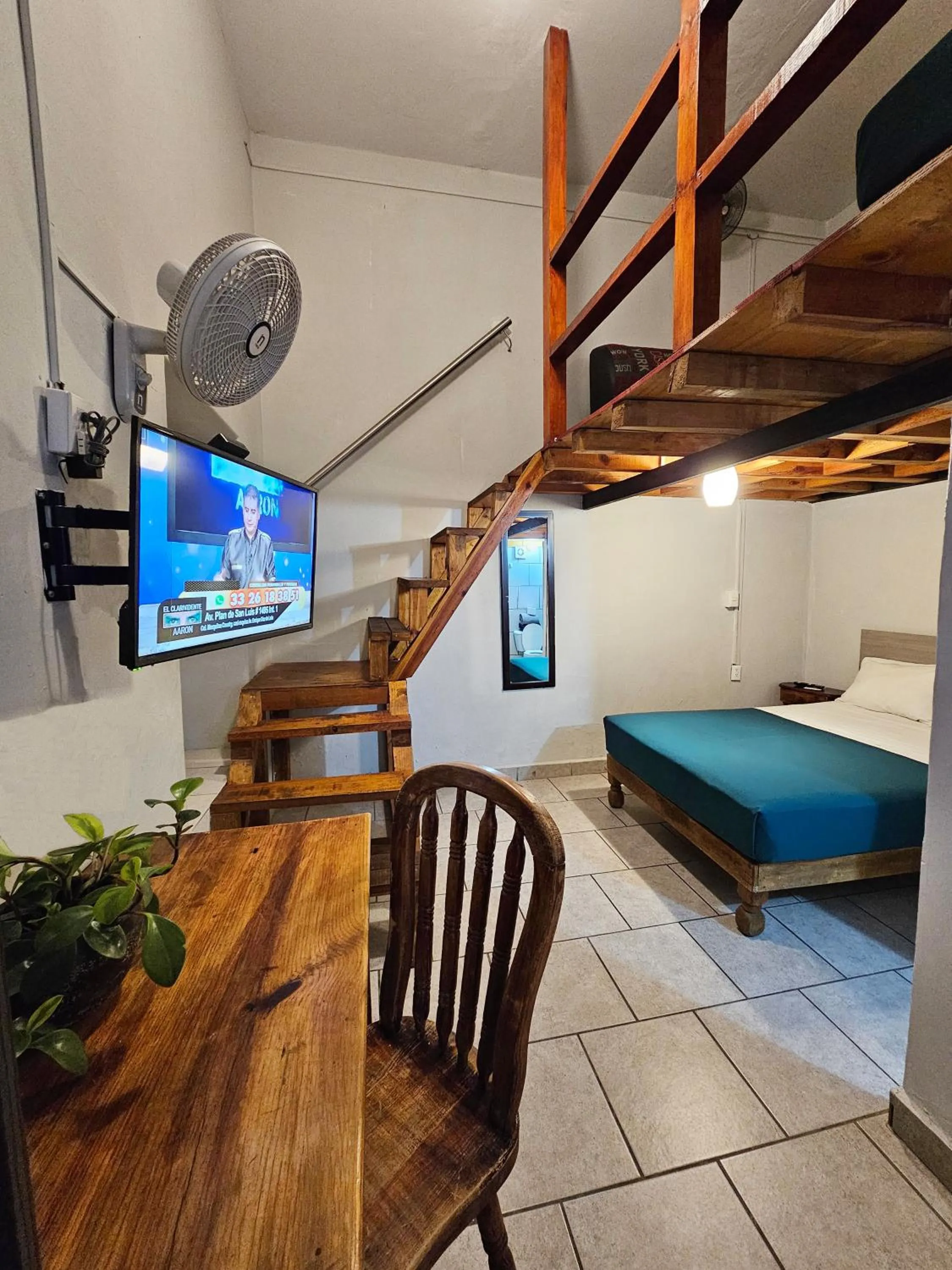 Bed in Hotel del Refugio