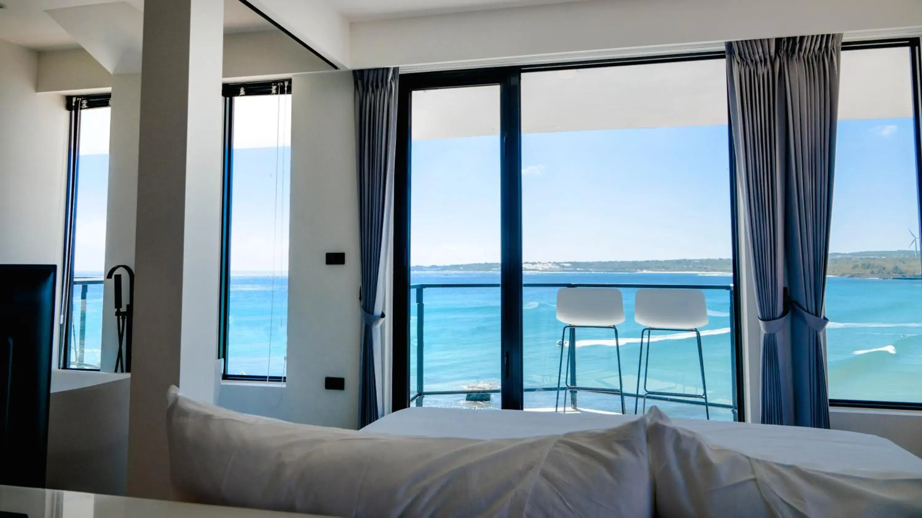 Balcony/Terrace, Bed in Sunshine Liv. Balcony/Terrace, Bed in Sunshine Liv.