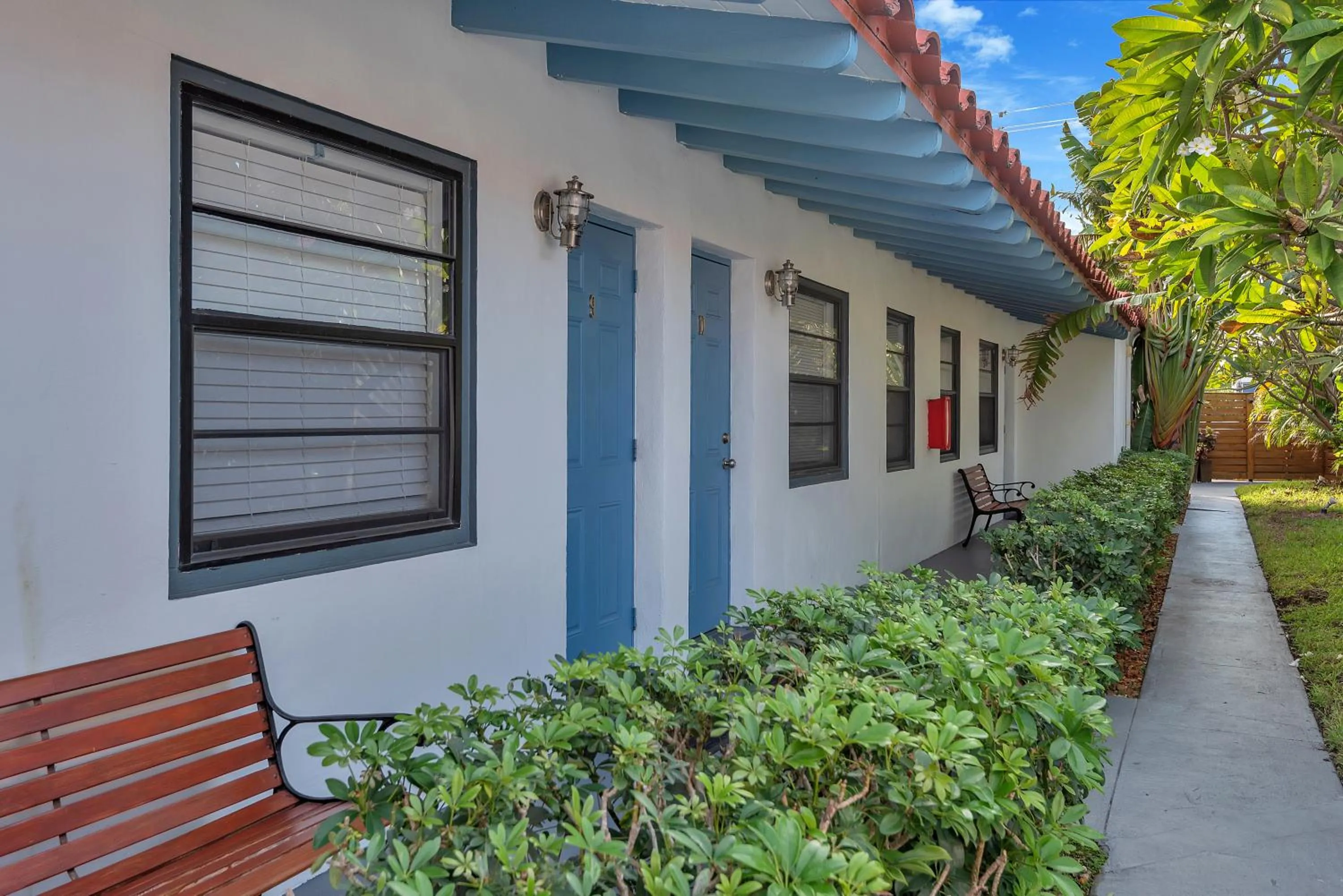 Property building in Oasis Hotel