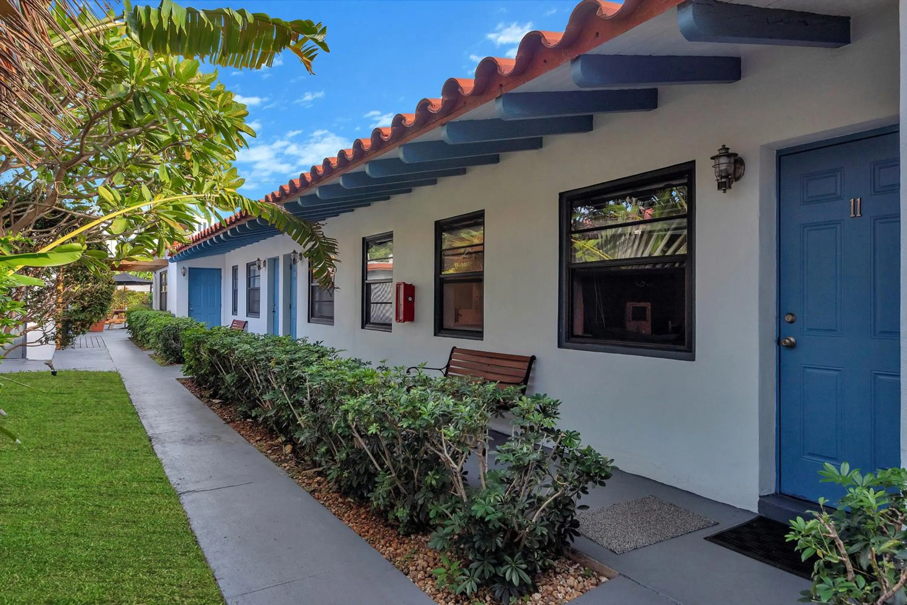 Property building in Oasis Hotel