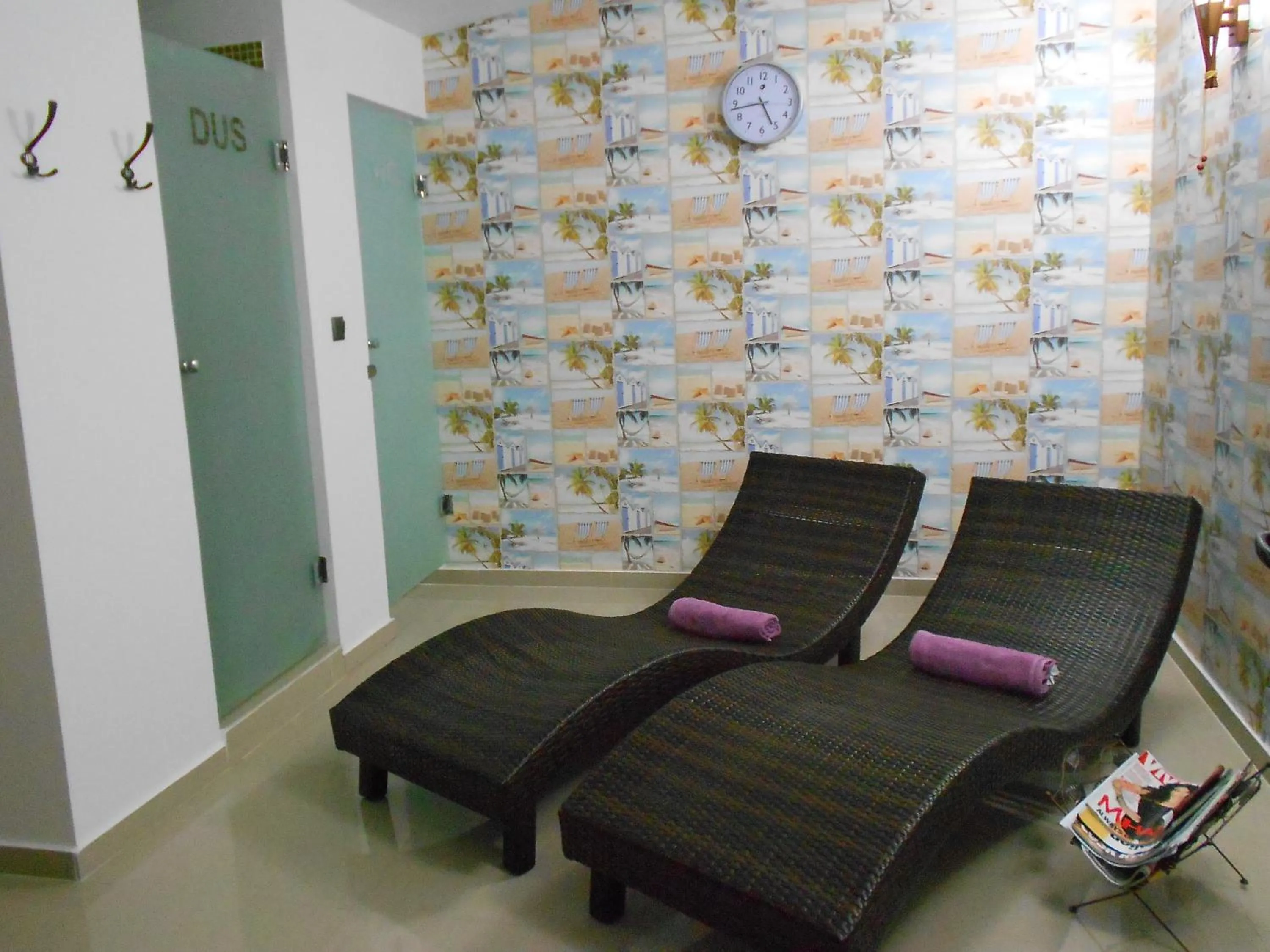 Sauna in Hotel Solymar