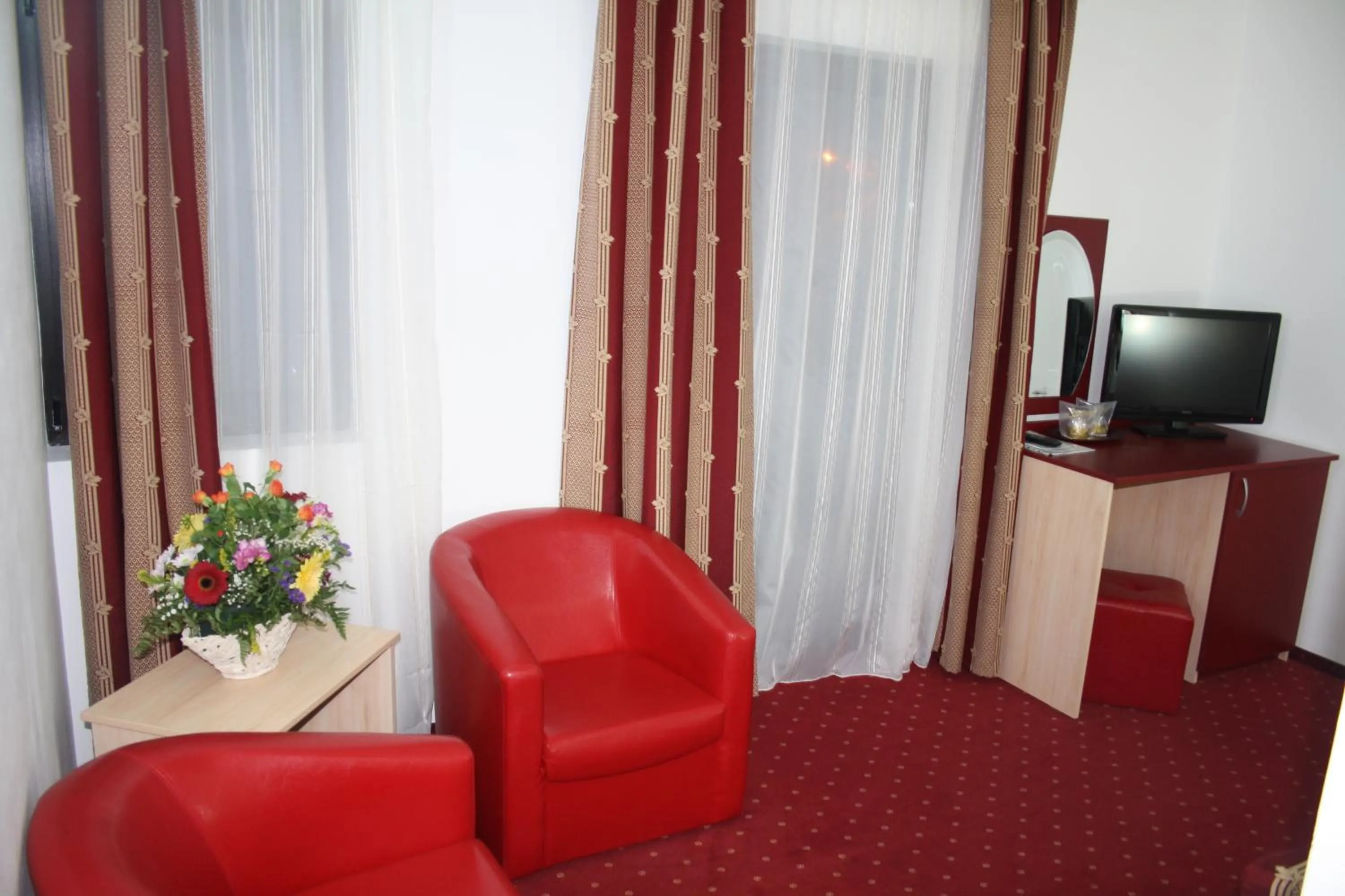 Seating area in Hotel Solymar