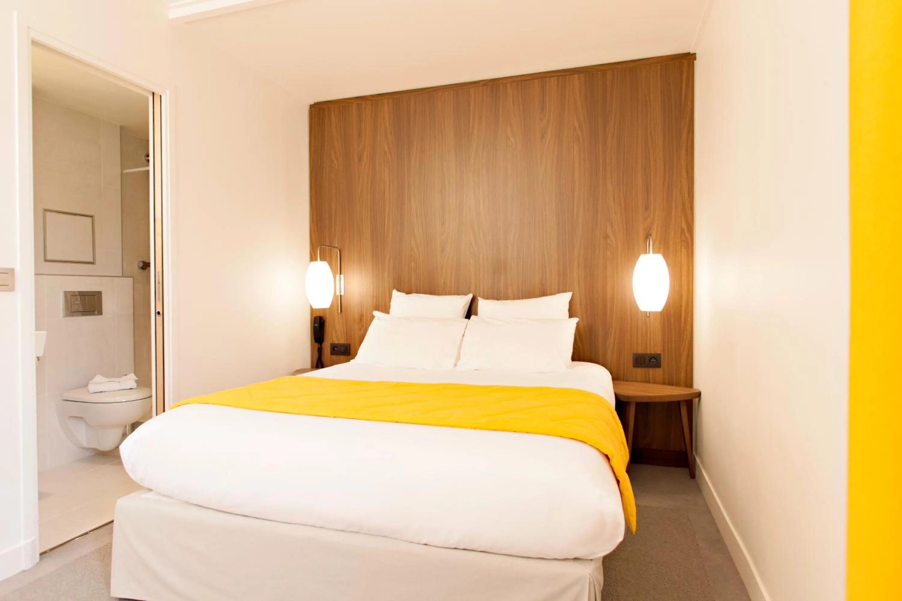 Photo of the whole room, Bed in Best Western Plus 61 Paris Nation Hotel