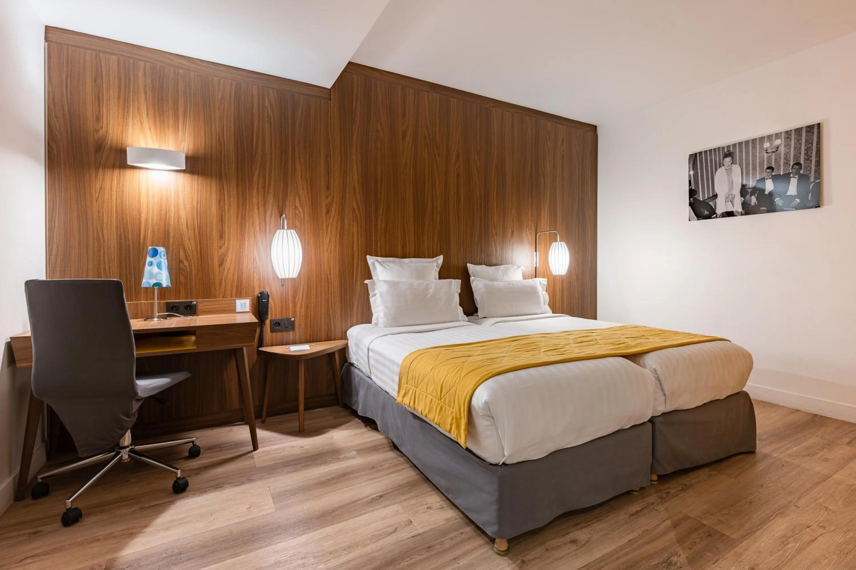 Bedroom, Bed in Best Western Plus 61 Paris Nation Hotel