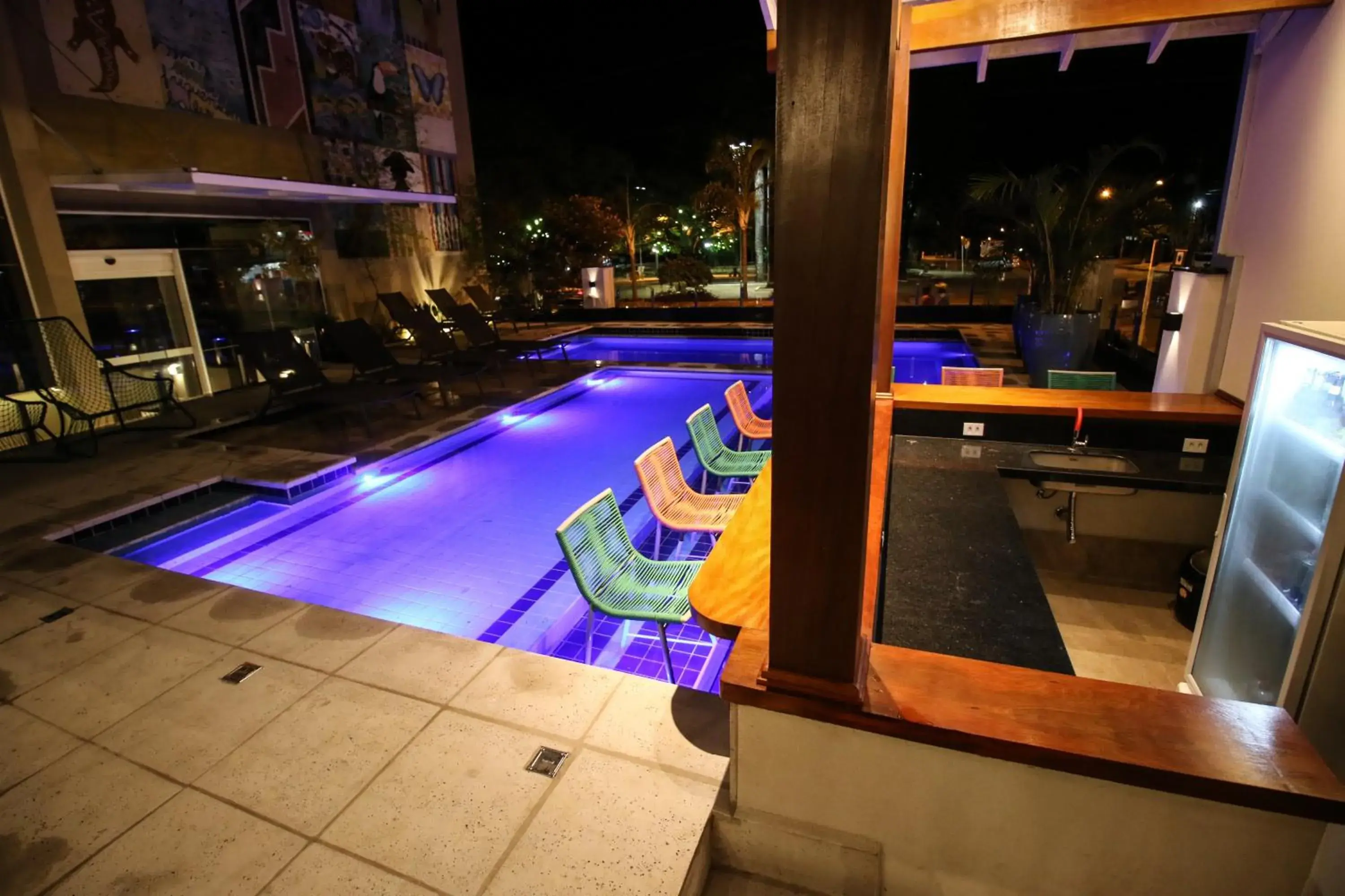 Pool view in Hotel da Praça Pool view in Hotel da Praça