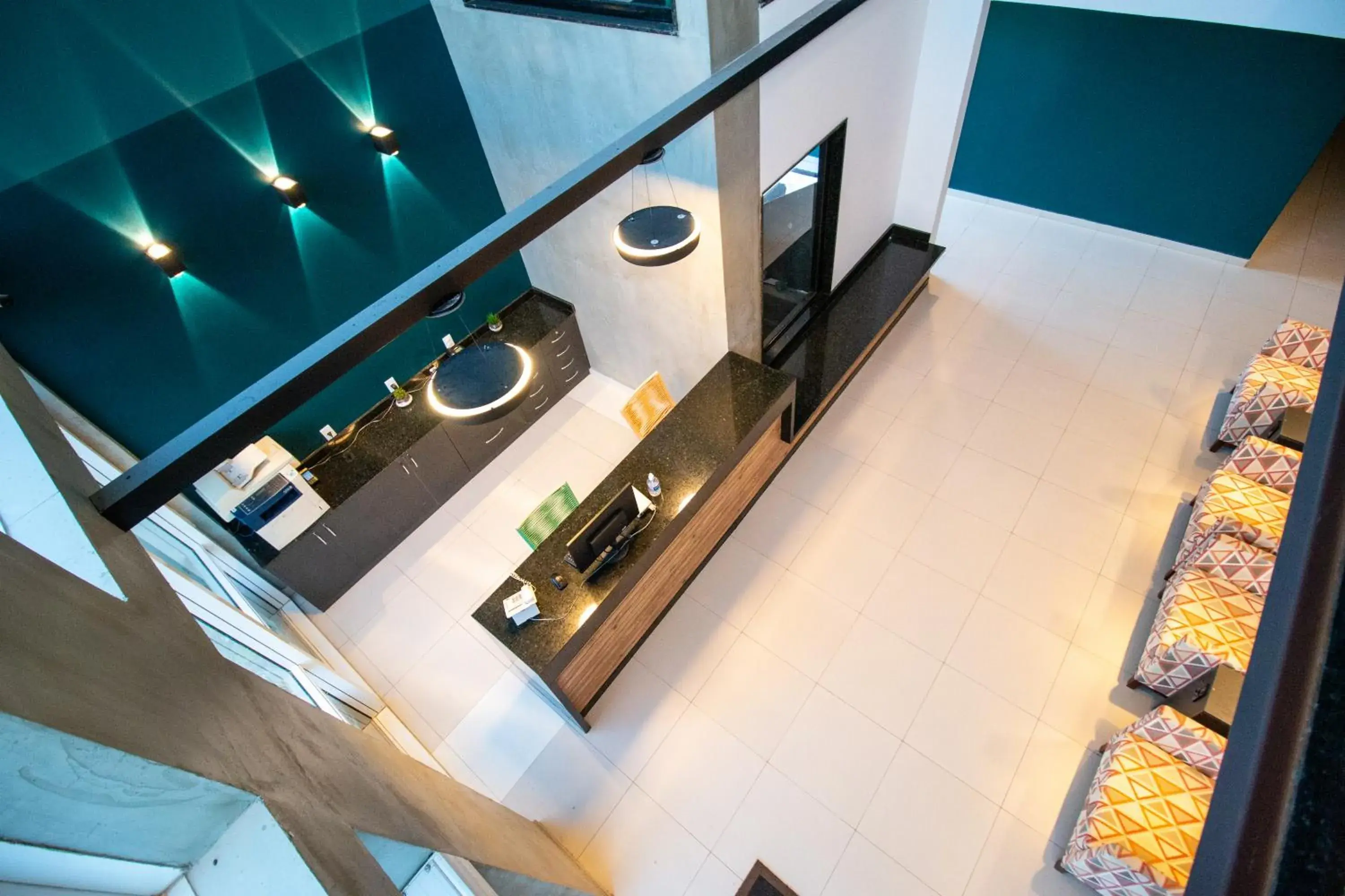 Lobby or reception in Hotel da Praça Lobby or reception in Hotel da Praça