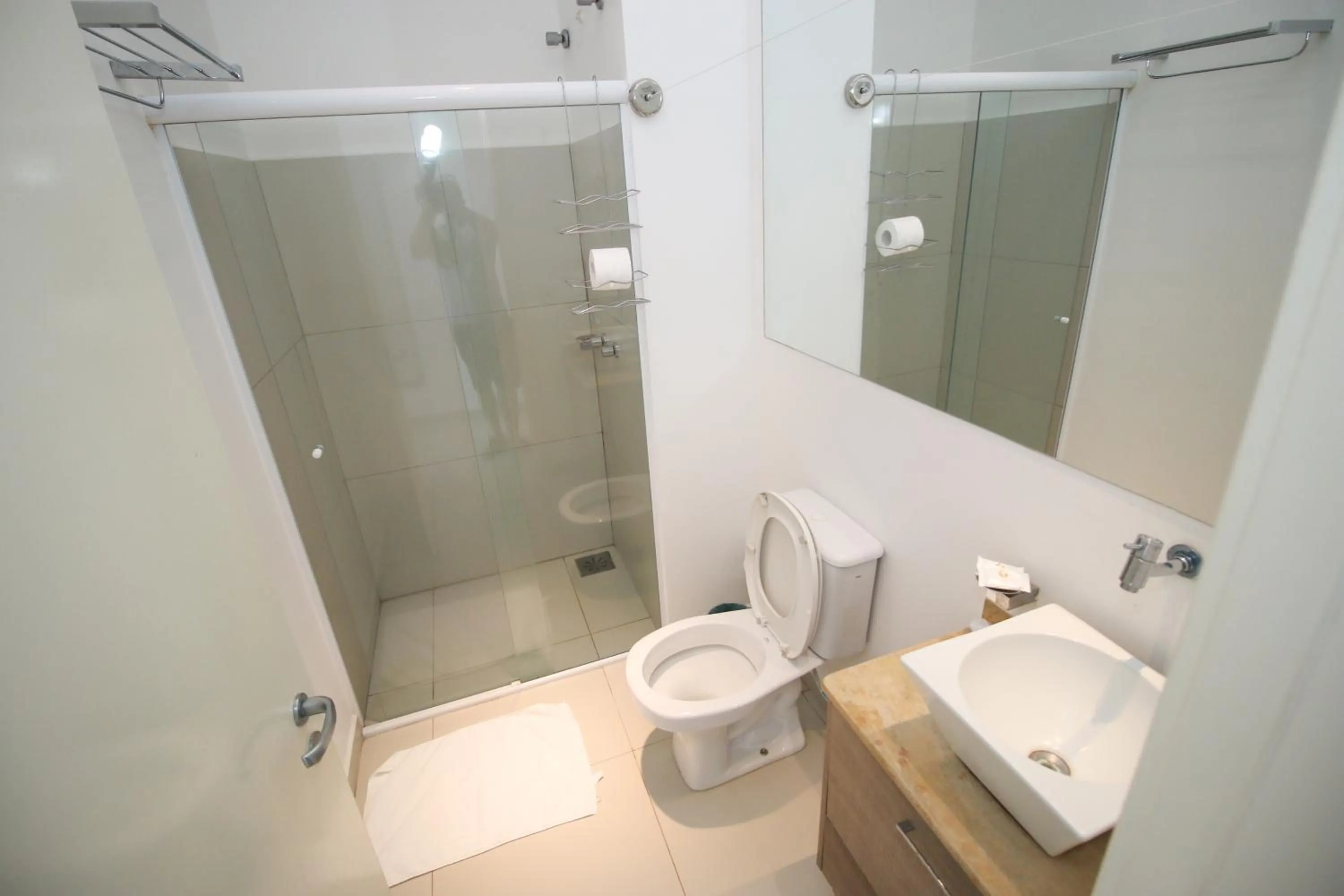 Bathroom in Hotel da Praça