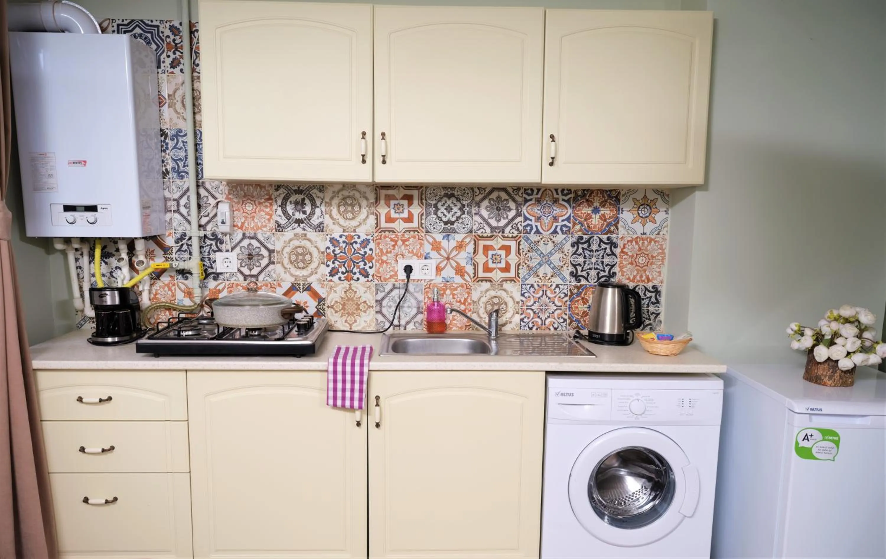 Kitchen or kitchenette in Elele Boutique Aparts