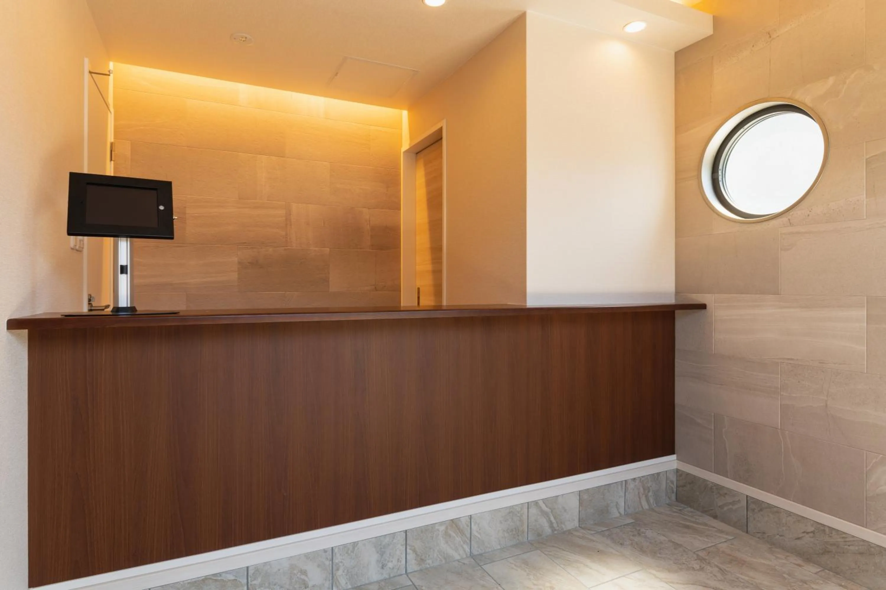 Lobby or reception in Ambicia Sasebo