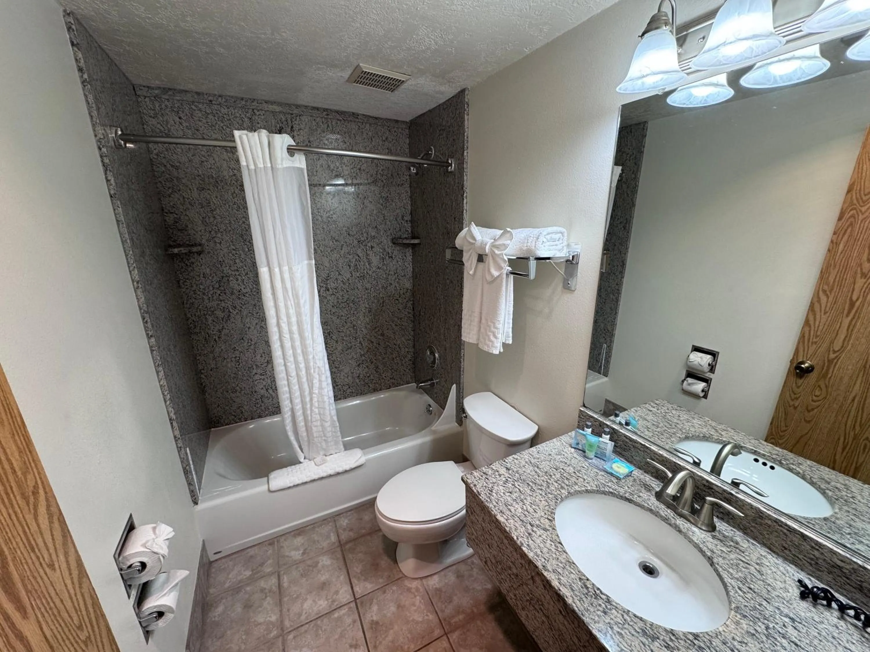 Toilet in Promenade Inn & Suites Oceanfront