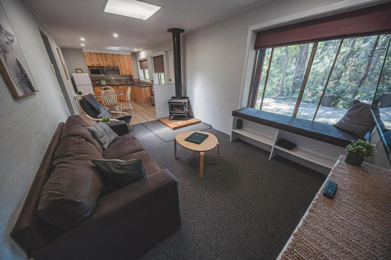 Living room in Kianinny Bush Cottages