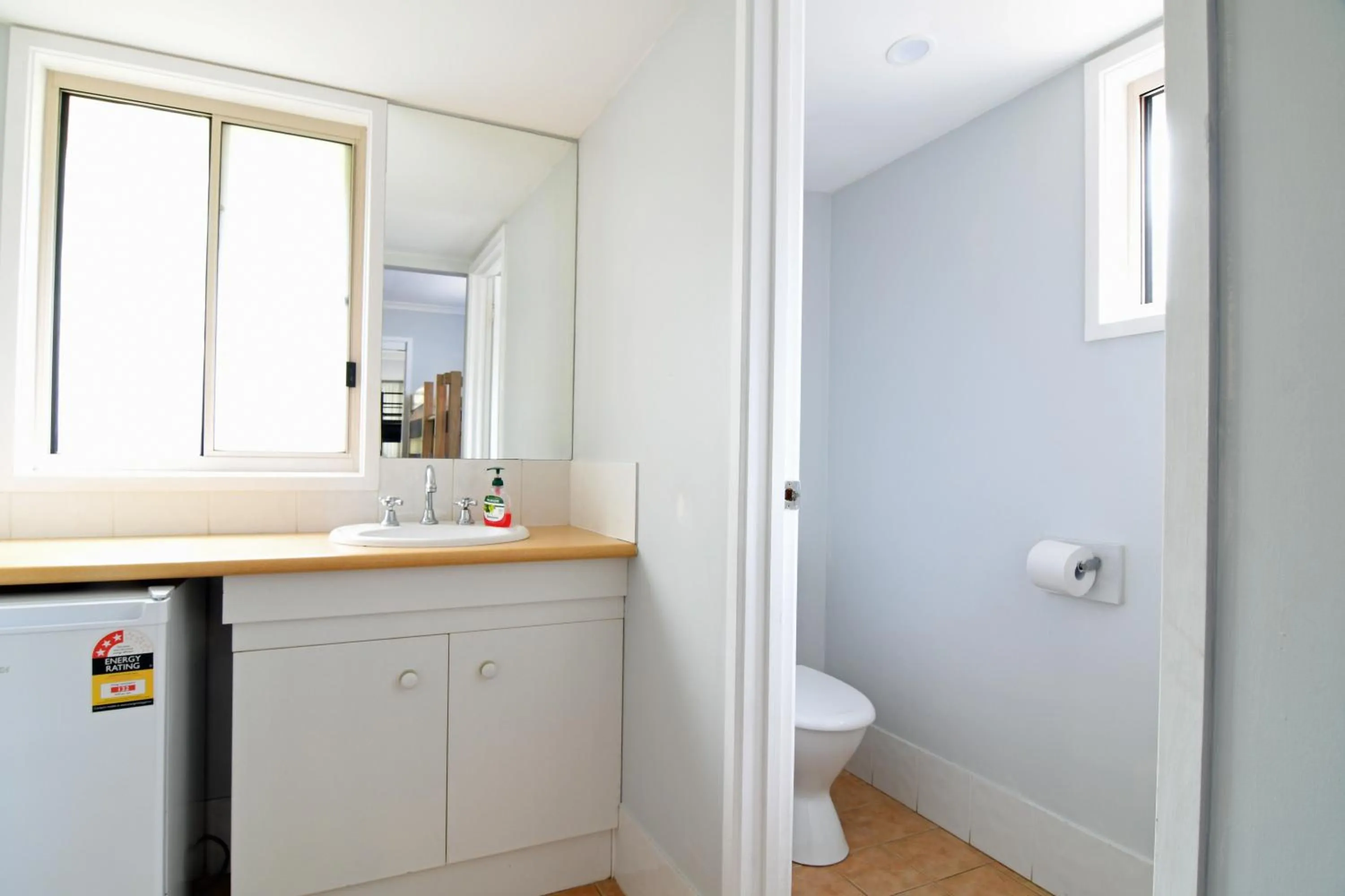 Toilet in Kianinny Bush Cottages