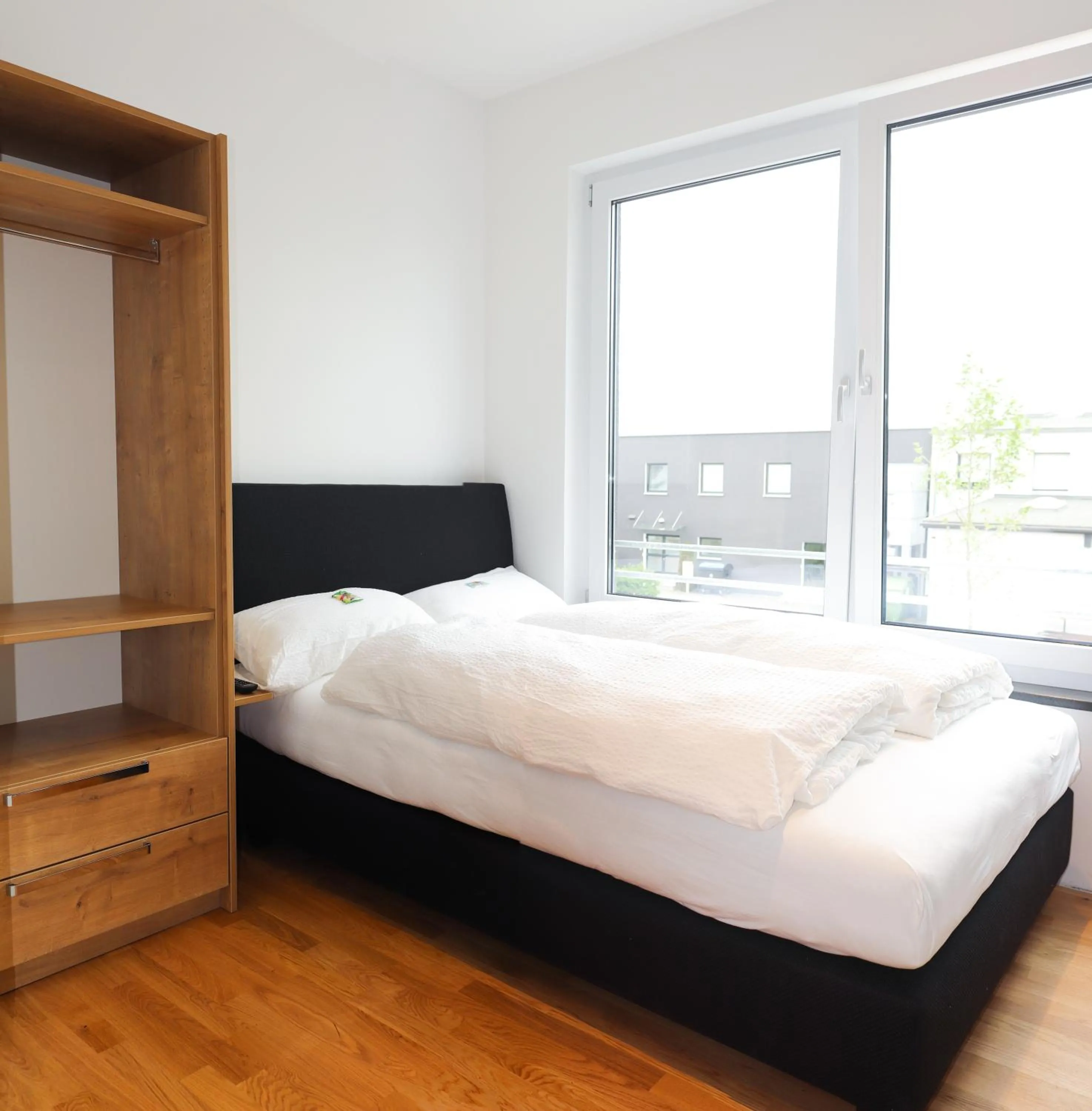 Bed in Das Fischer Boardinghouse BW