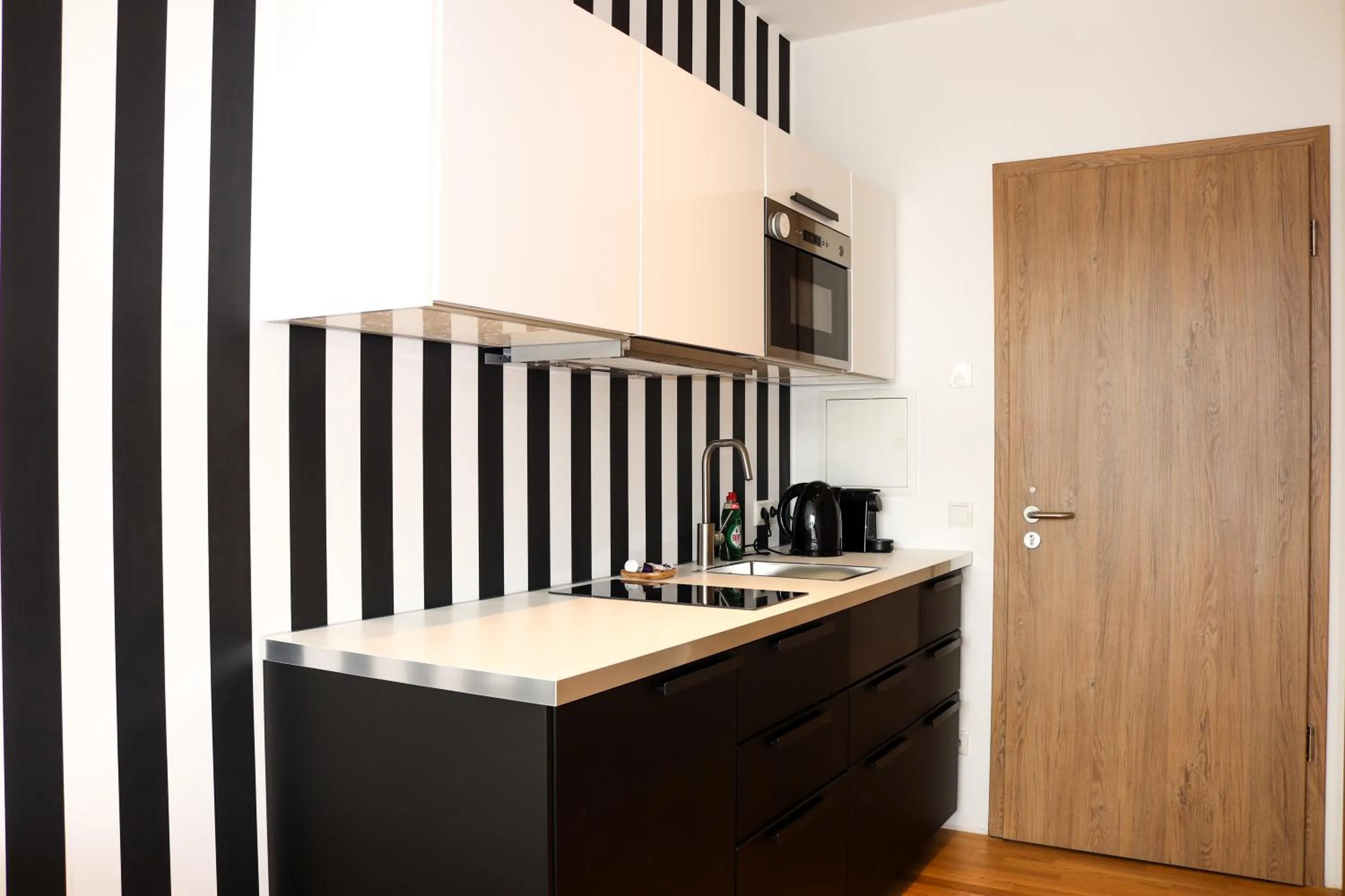 Kitchen or kitchenette in Das Fischer Boardinghouse BW