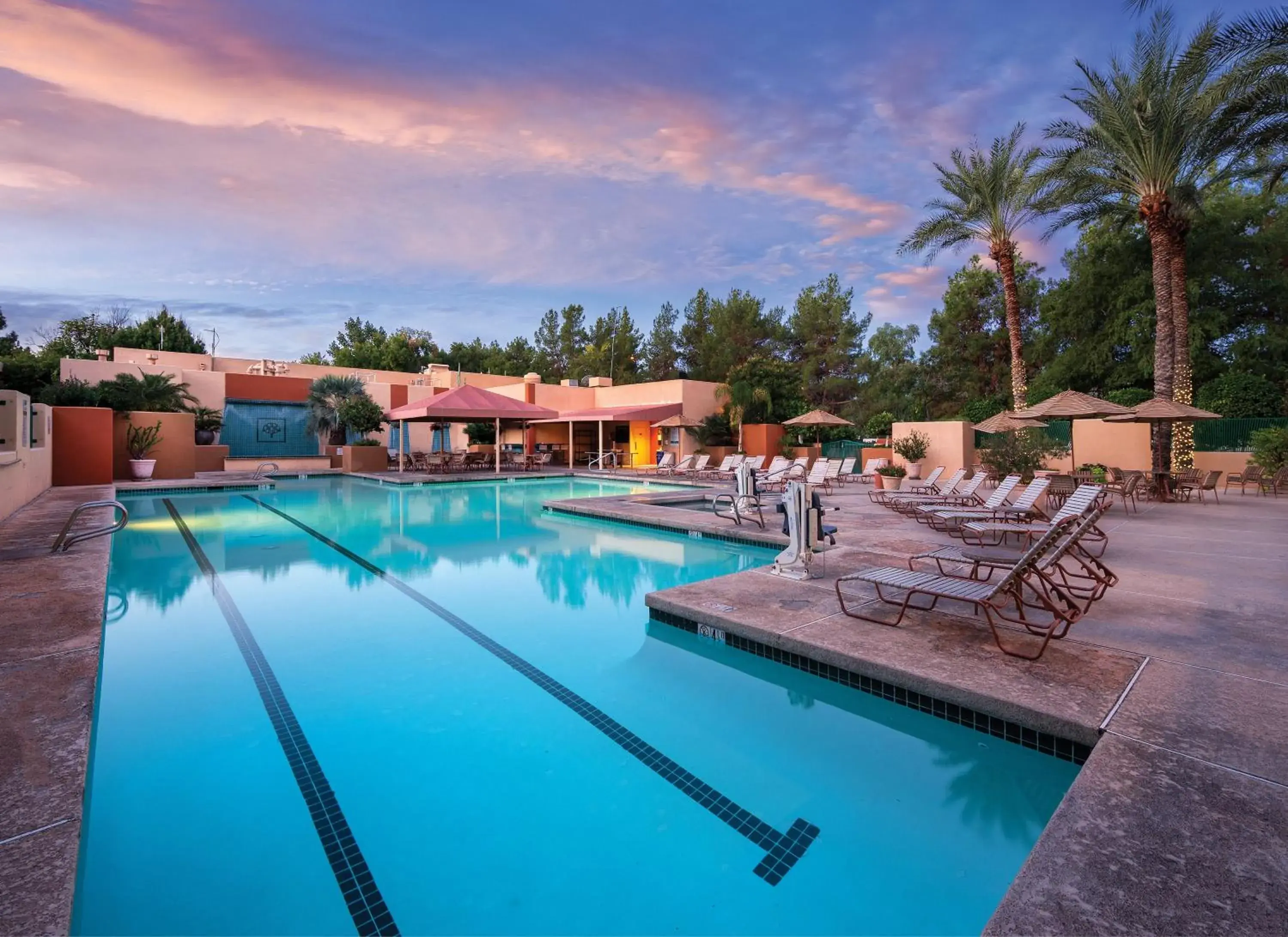 Swimming pool in Orange Tree Resort Swimming pool in Orange Tree Resort