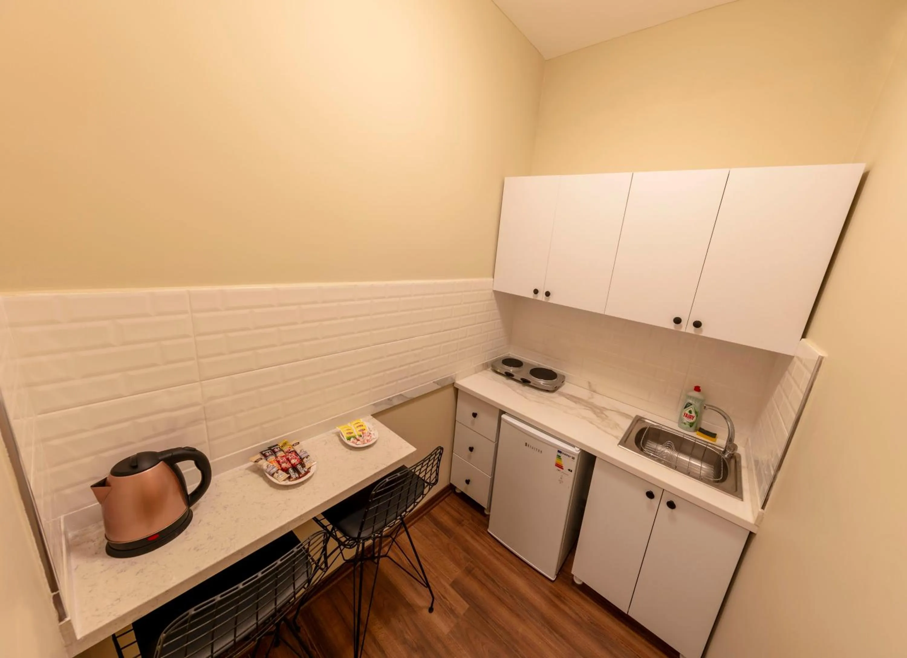 Kitchen or kitchenette in ROYAL TAKSIM SUITES