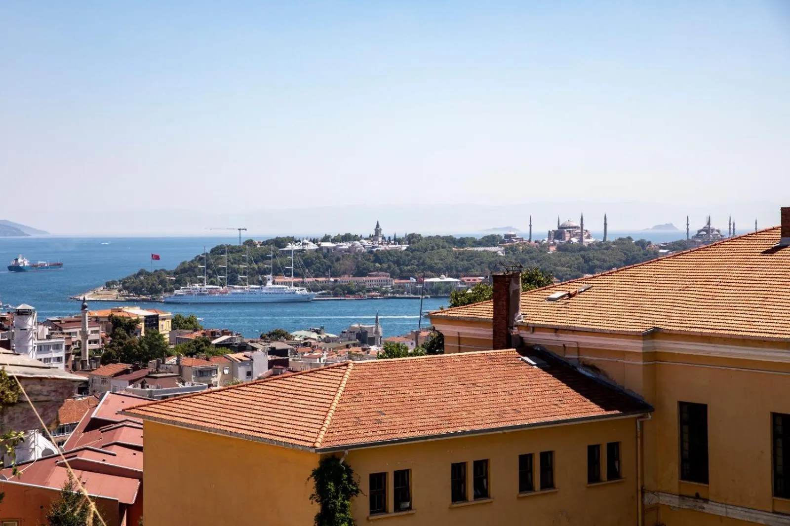 Sea view in ROYAL TAKSIM SUITES