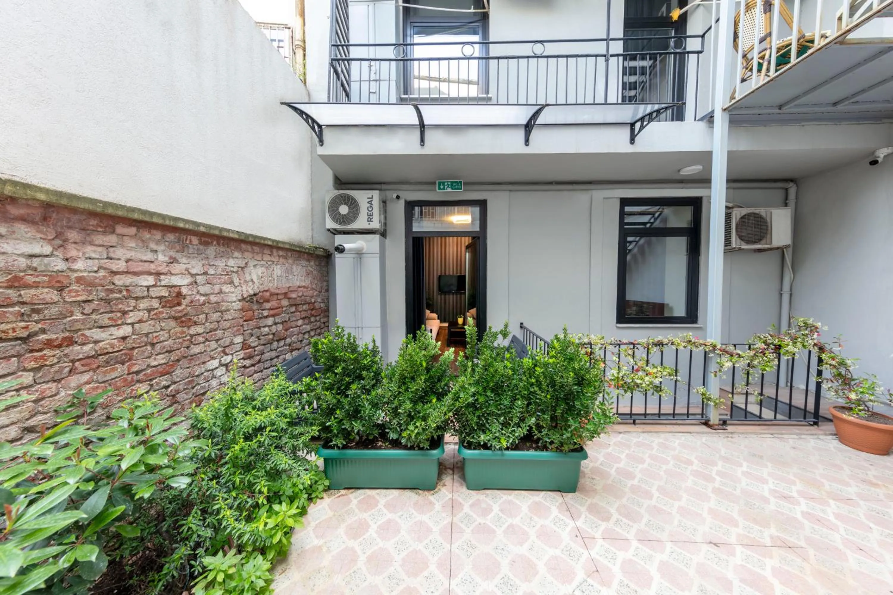 Patio in ROYAL TAKSIM SUITES