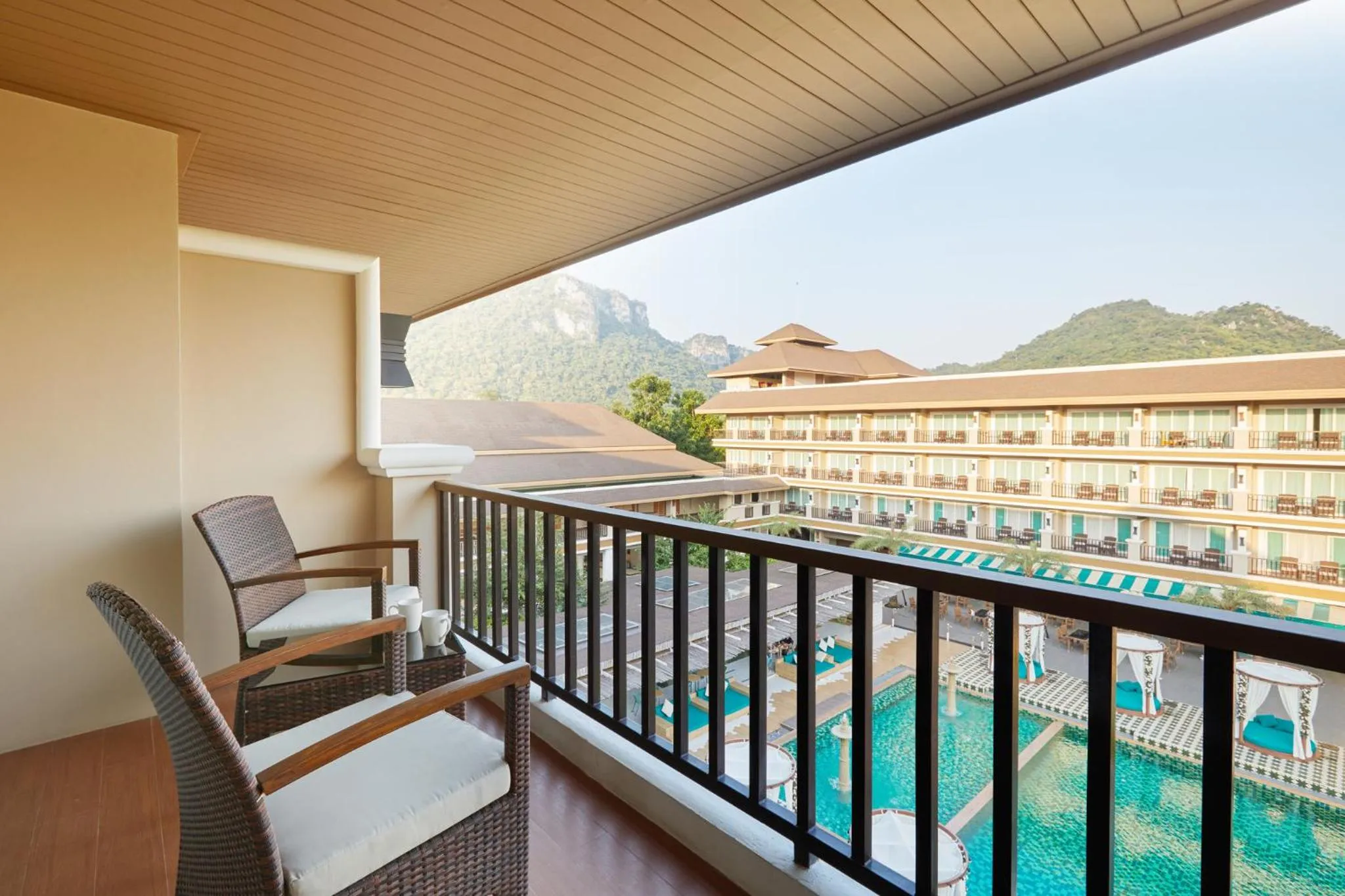 Pool view in Lacol Khao Yai - A Chatrium Collection