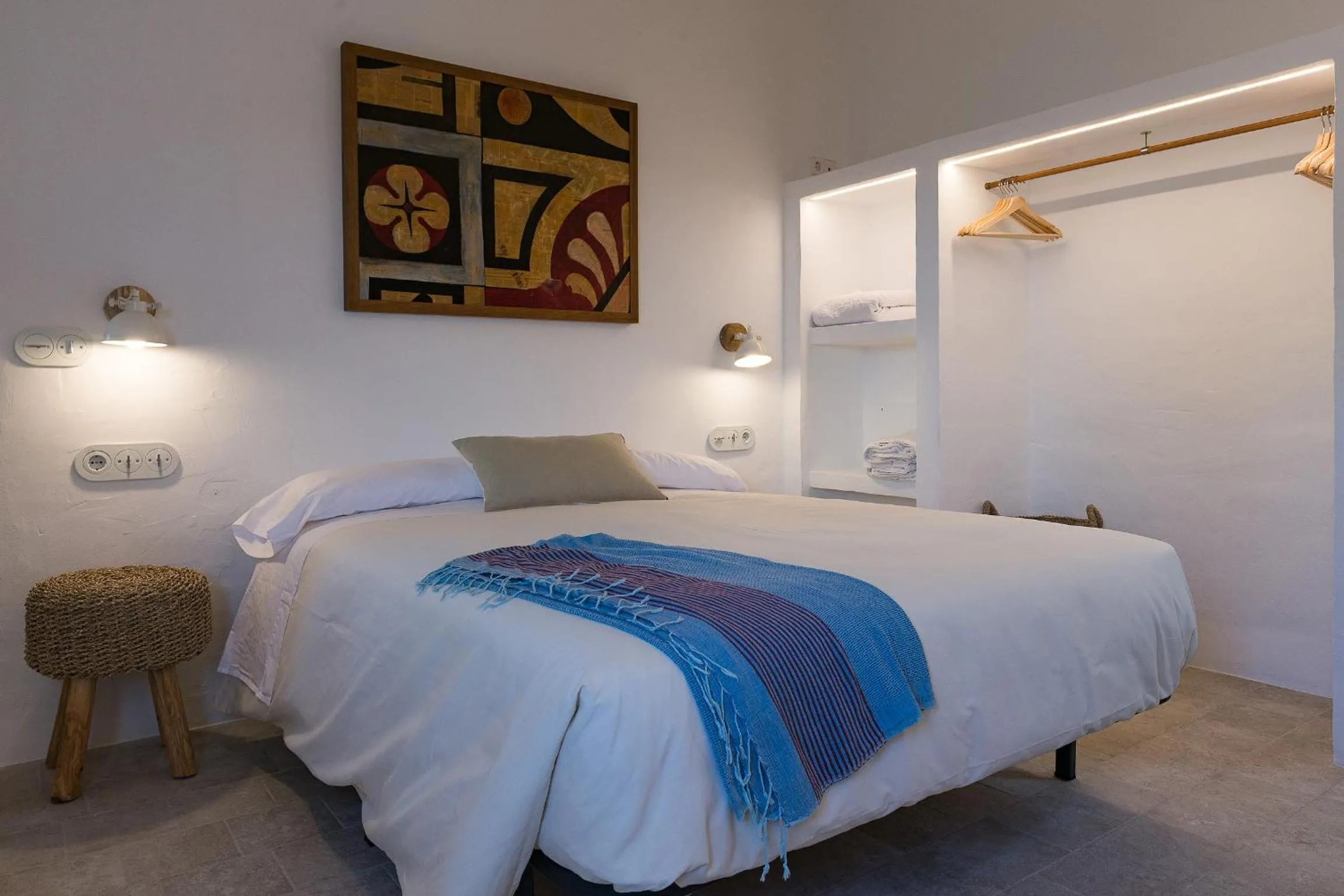 Bed in roques