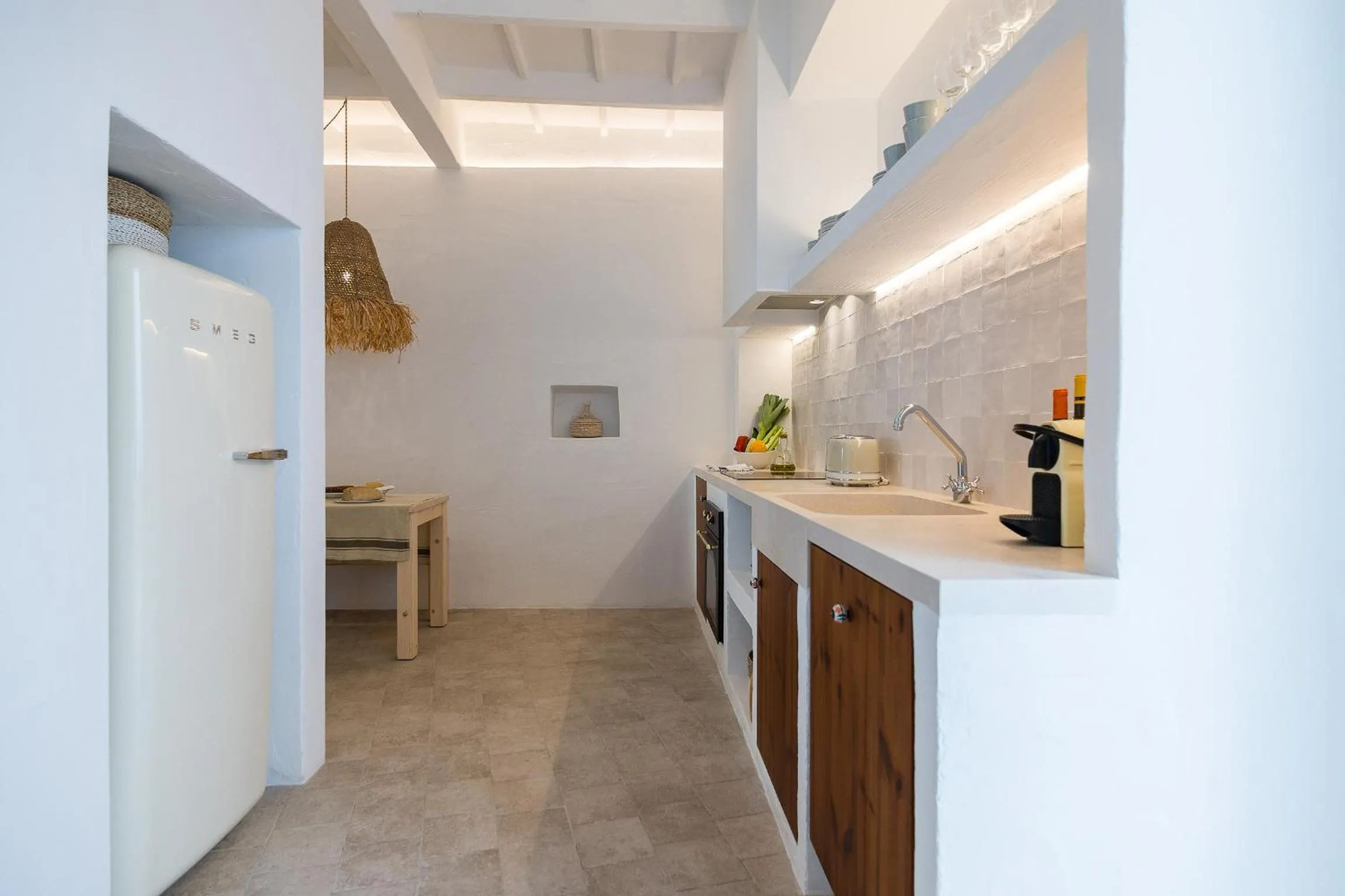 Kitchen or kitchenette in roques