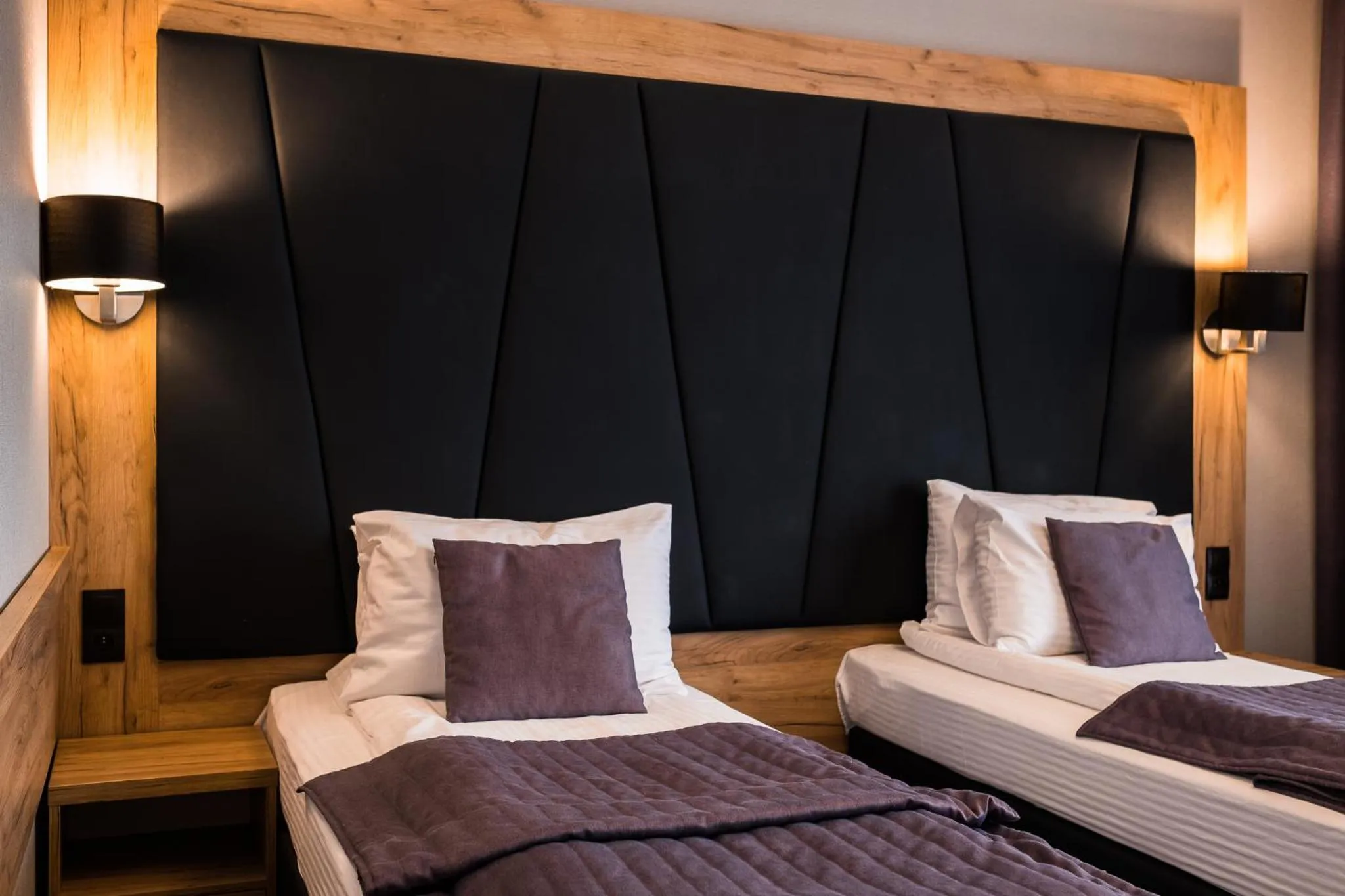 Bed in Hotel Coloseum