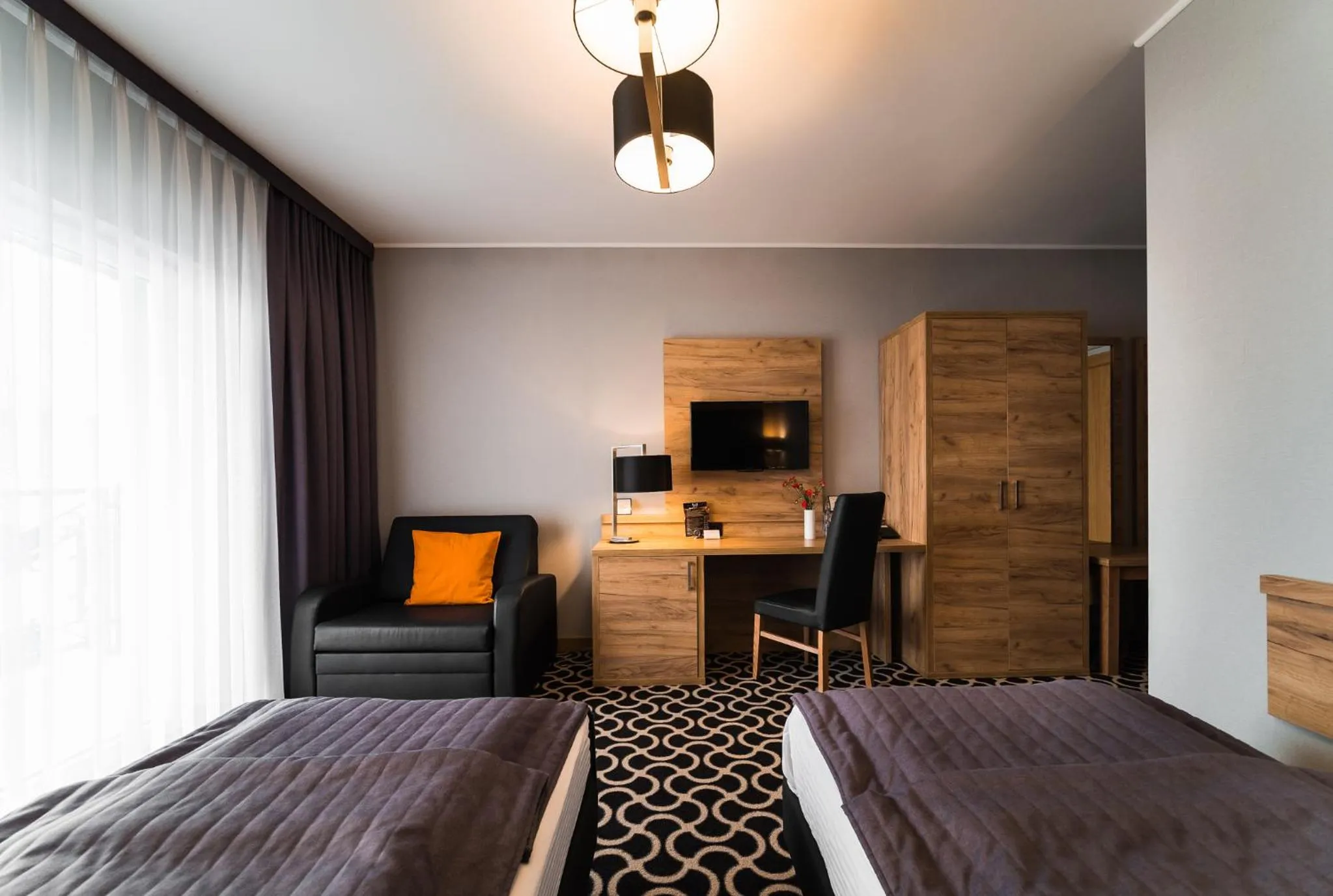 Bed in Hotel Coloseum