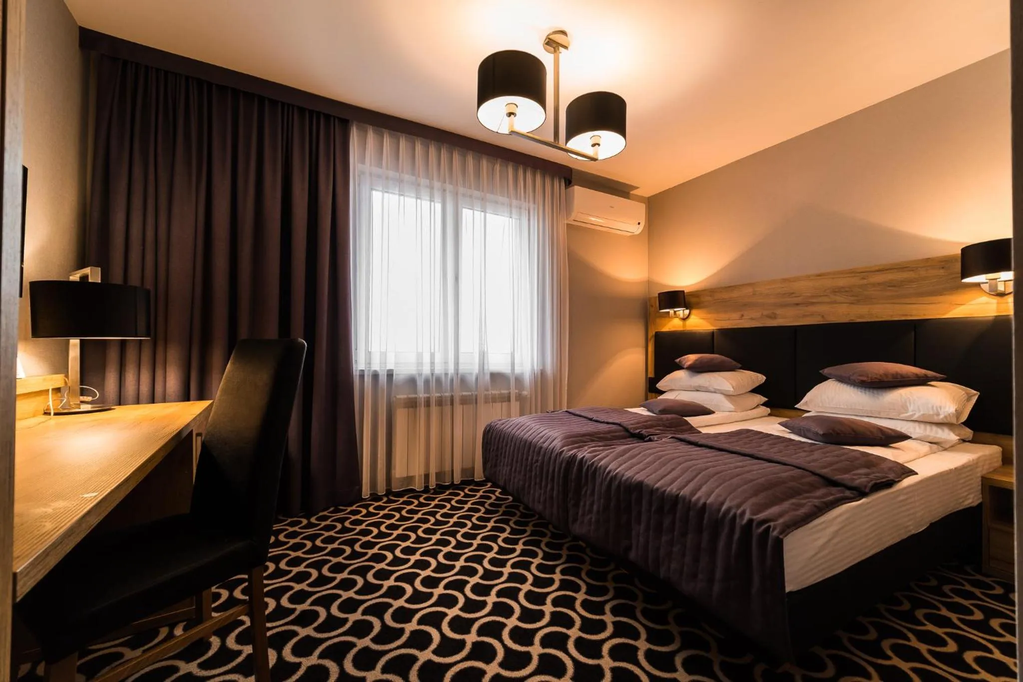 Bed in Hotel Coloseum