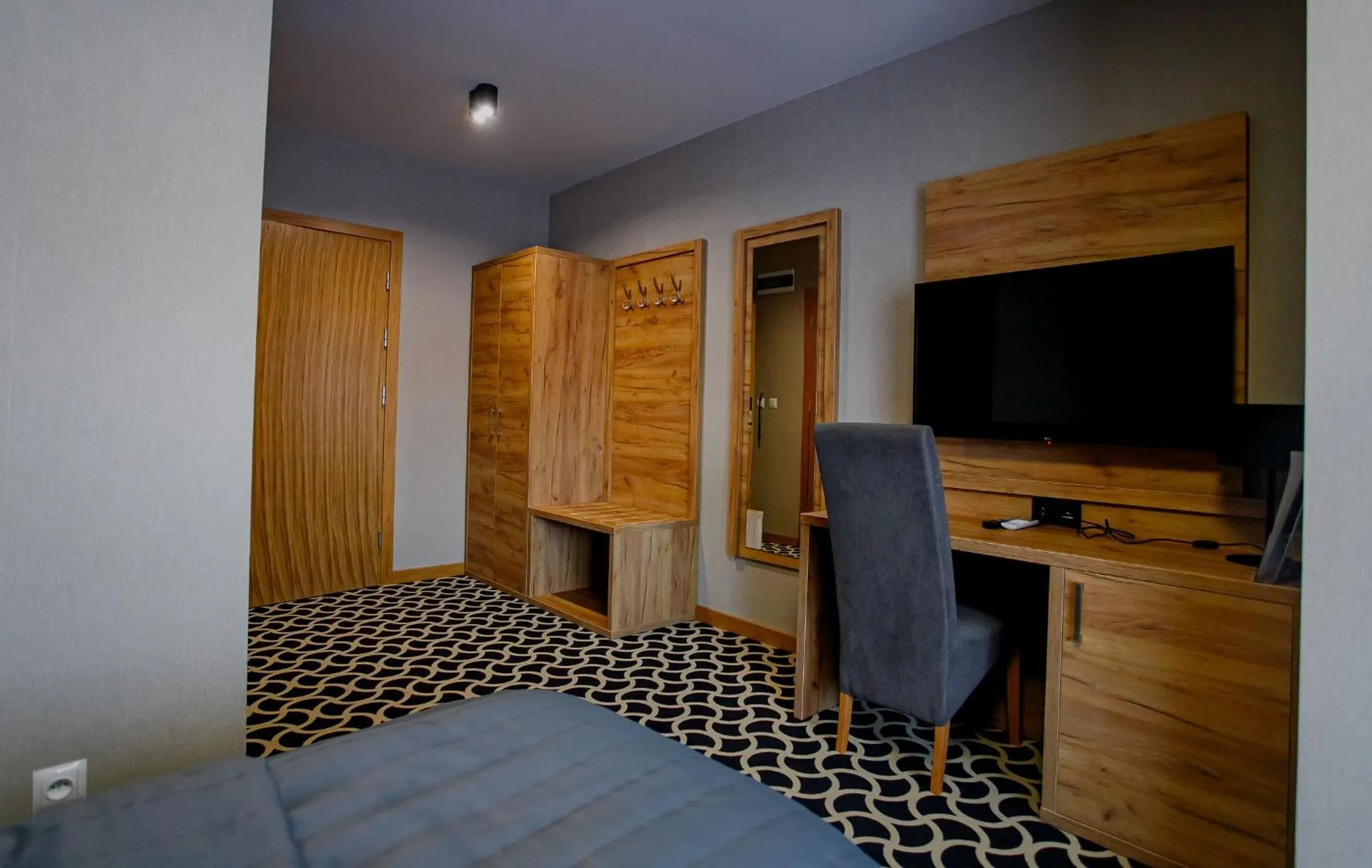 Bed in Hotel Coloseum