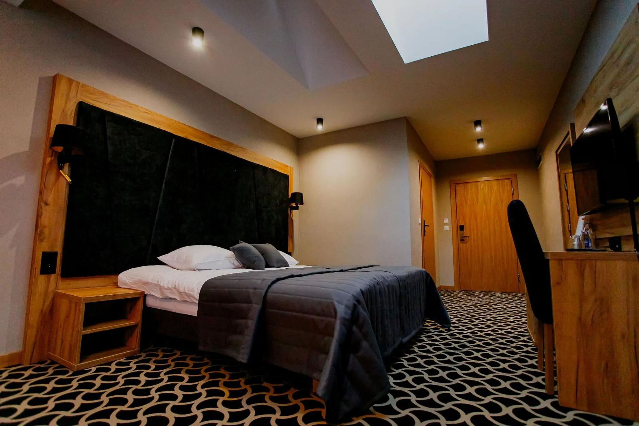 Bed in Hotel Coloseum