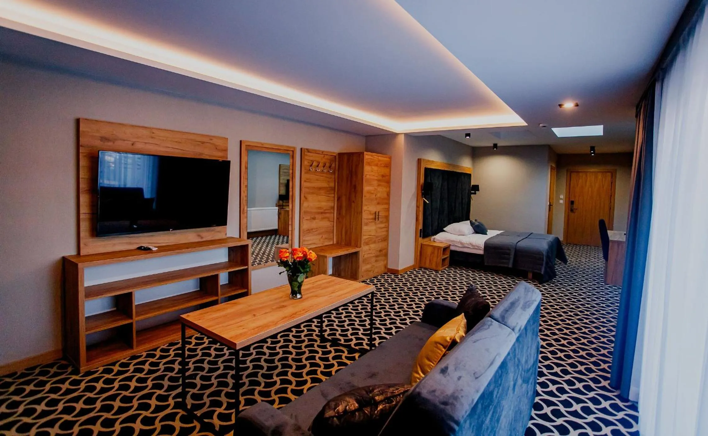 Bed in Hotel Coloseum