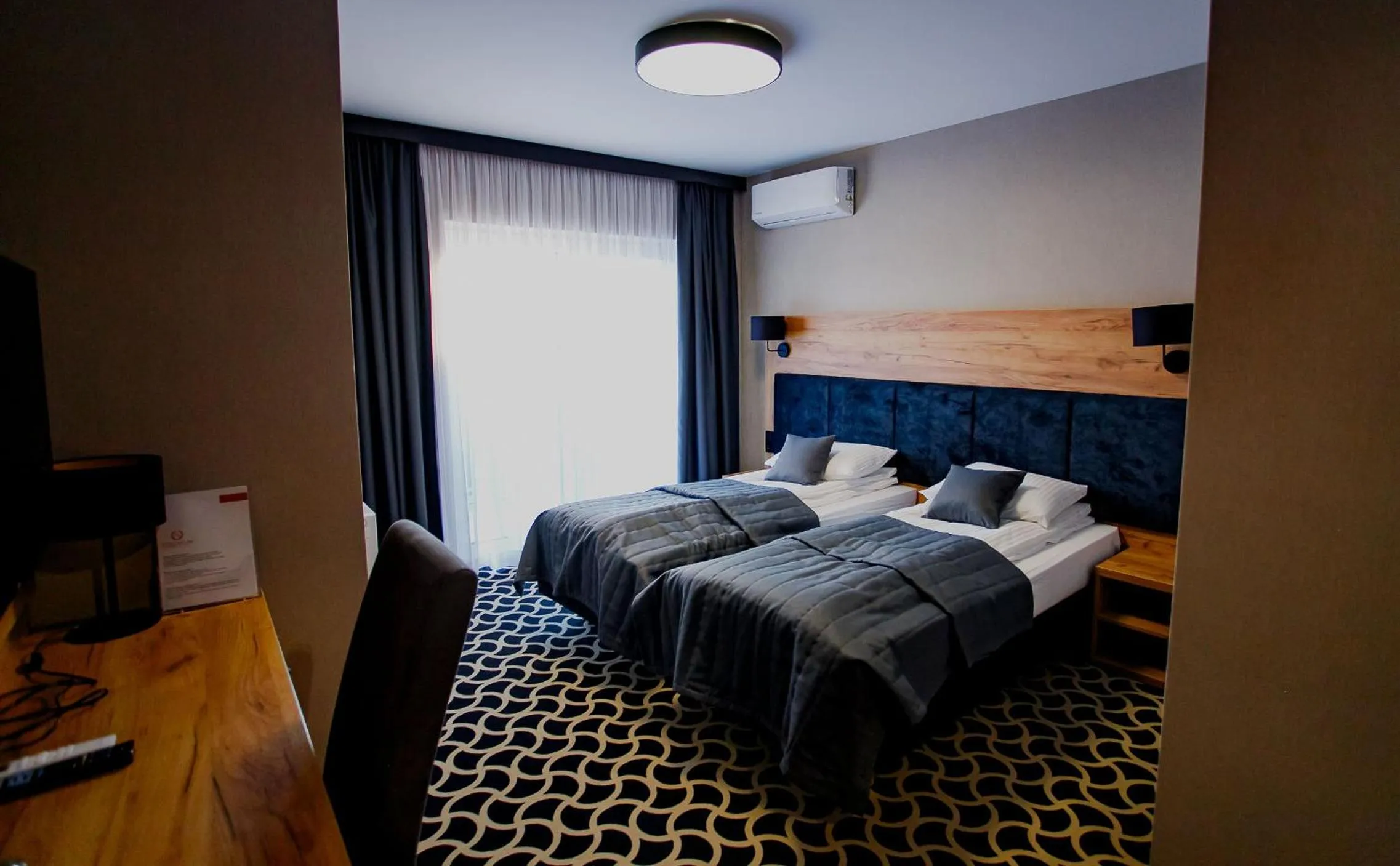 Bed in Hotel Coloseum