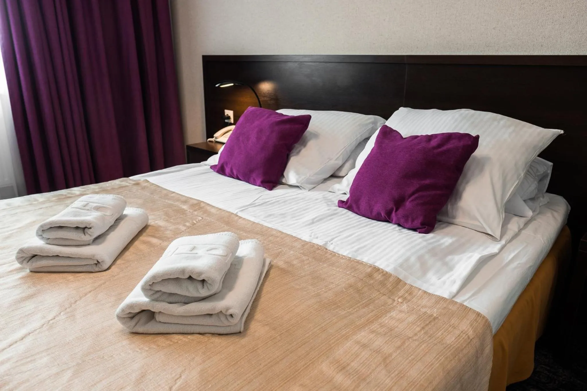 Bed in Hotel Coloseum