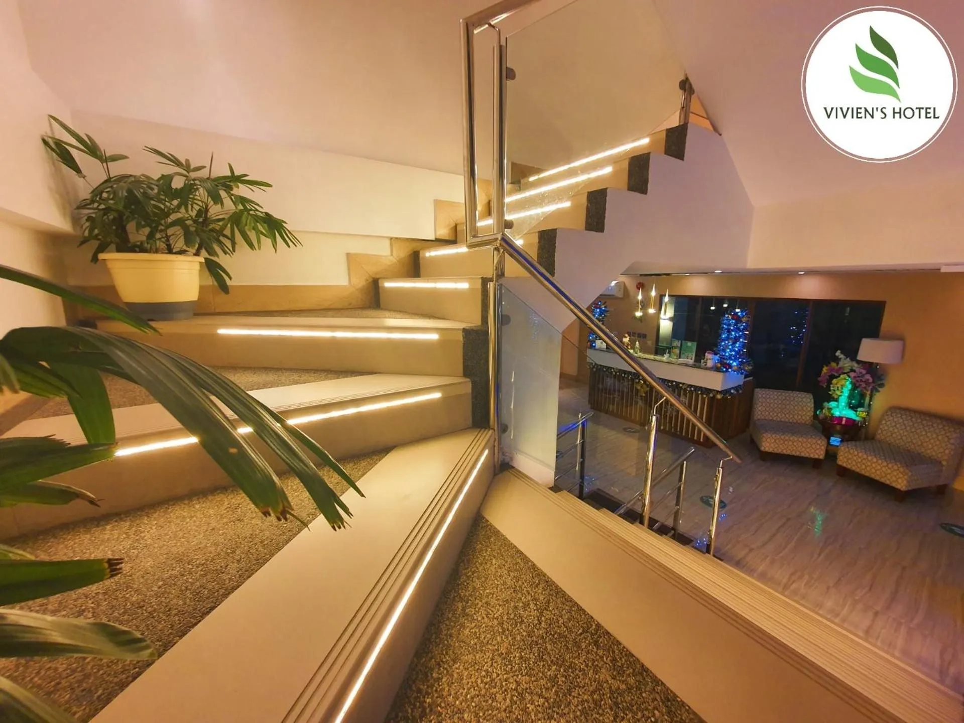 Decorative detail in Vivien's Hotel