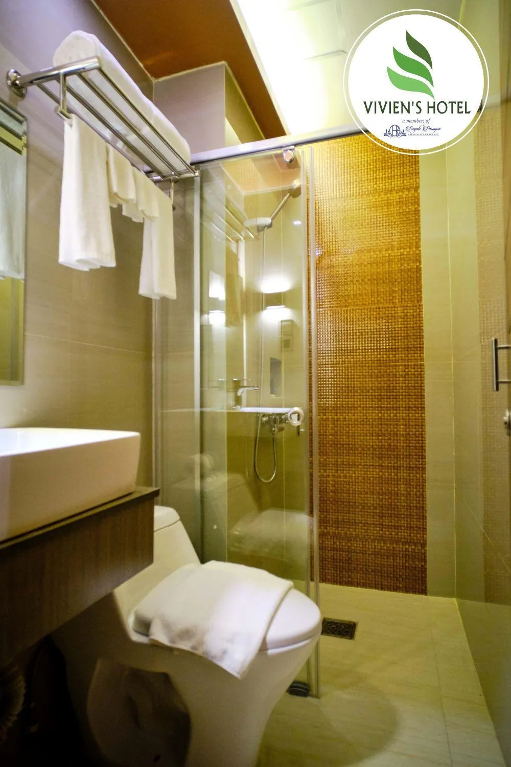 Toilet in Vivien's Hotel